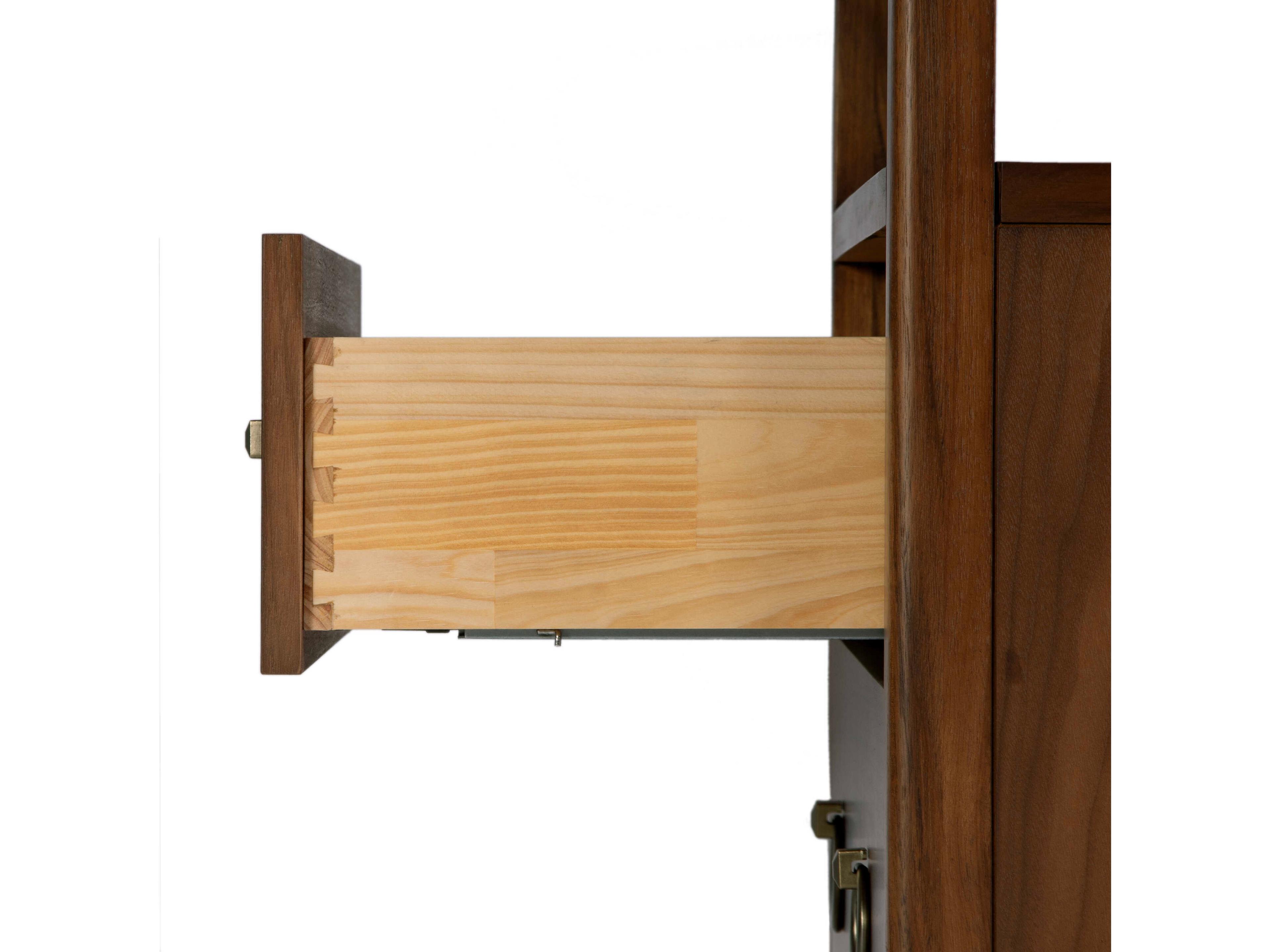 Butler Highbury 2-Drawers Pine Wood Nightstand