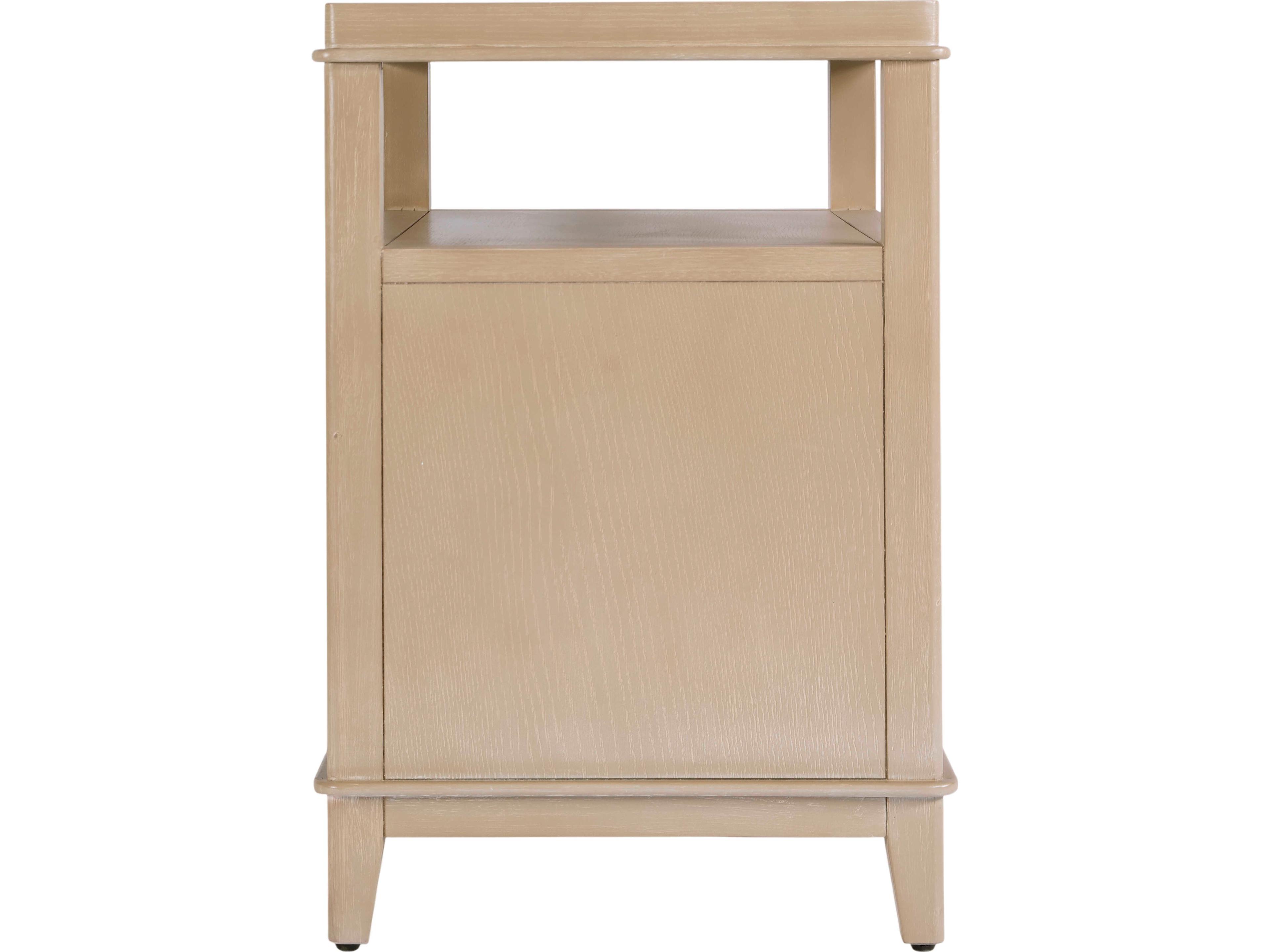 Butler Highbury 2-Drawers Acacia Wood Nightstand