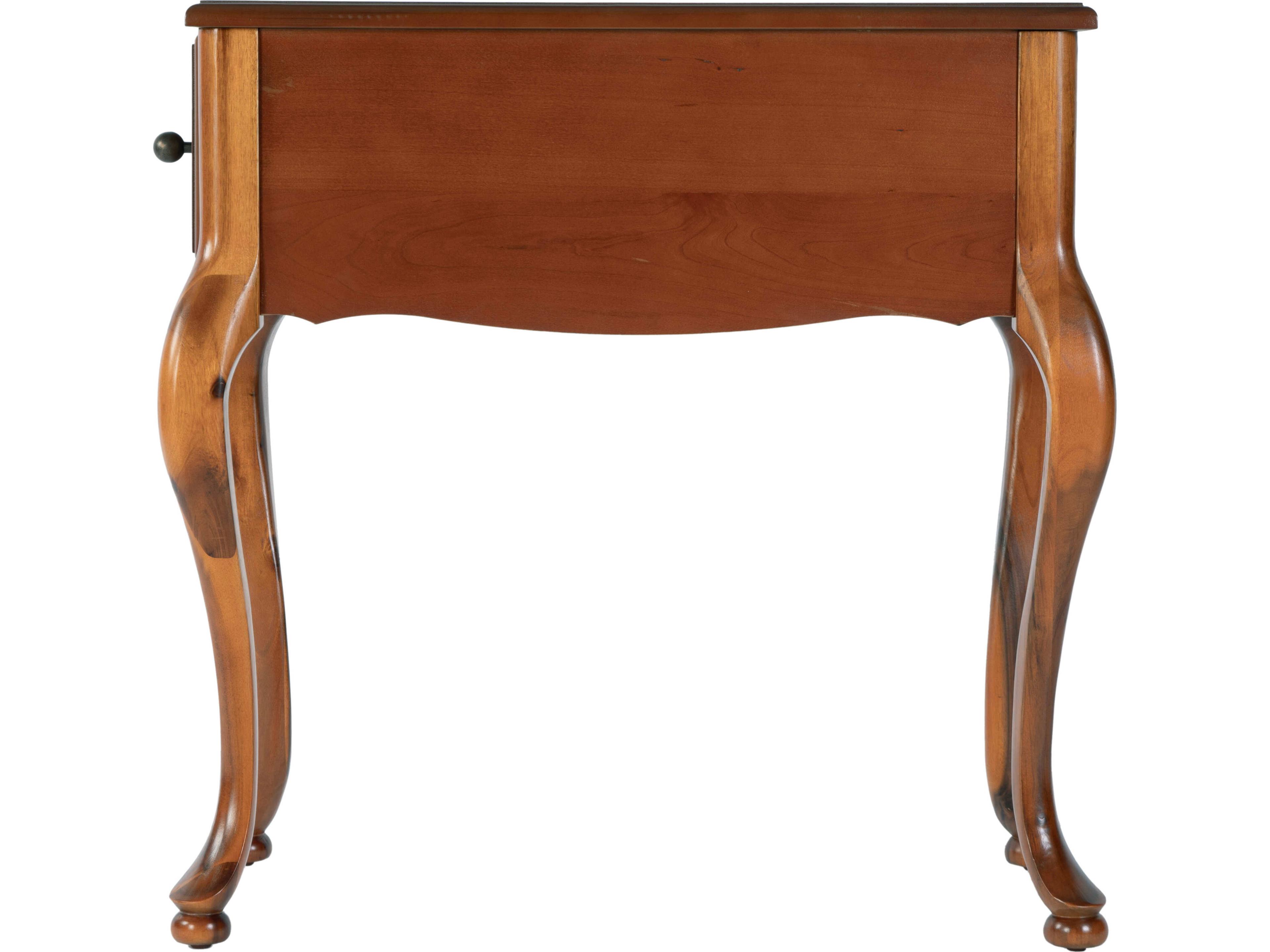 Butler Andre Rectangular Wood Brown End Table