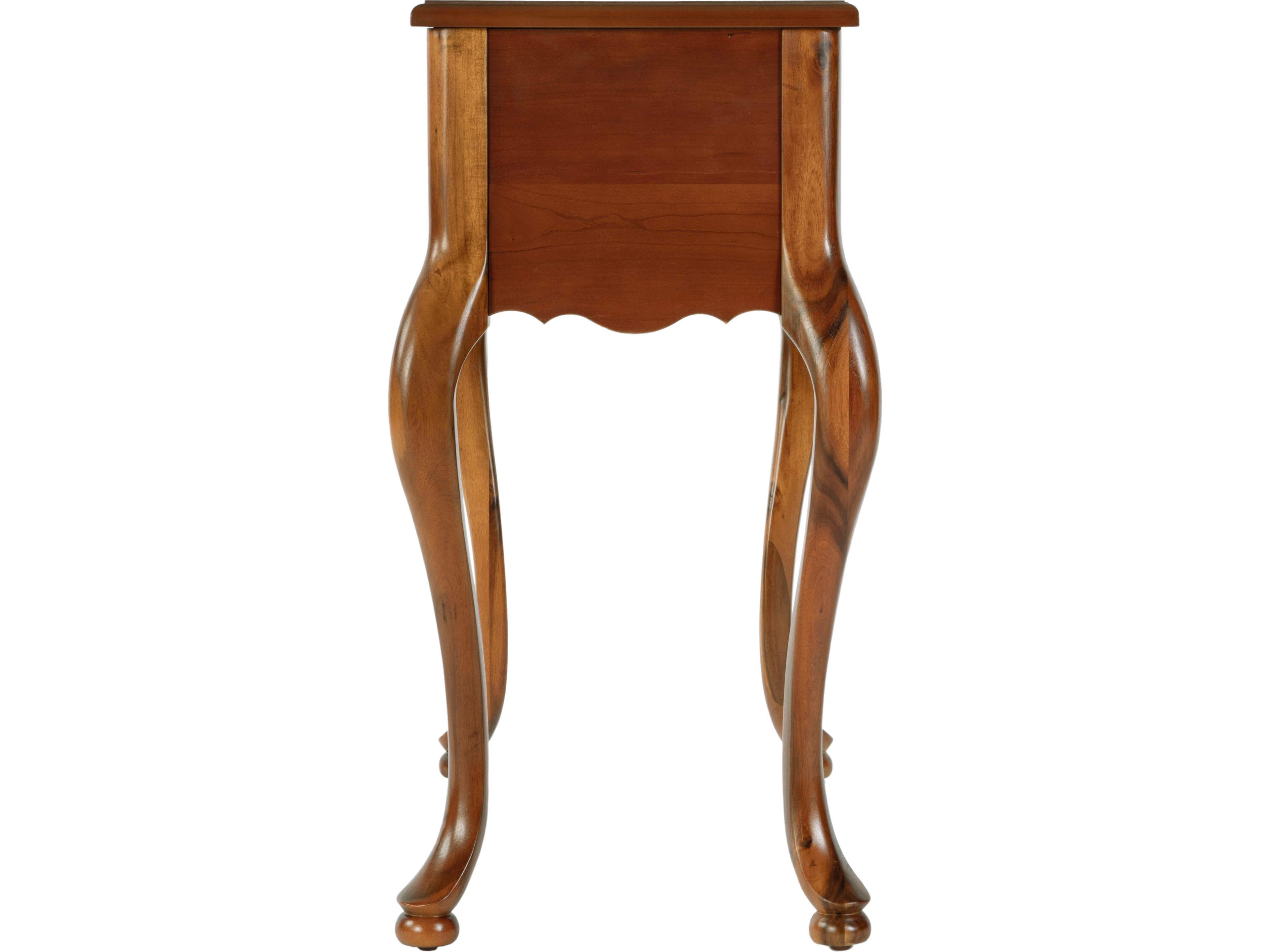Butler Andre Rectangular Wood Brown End Table