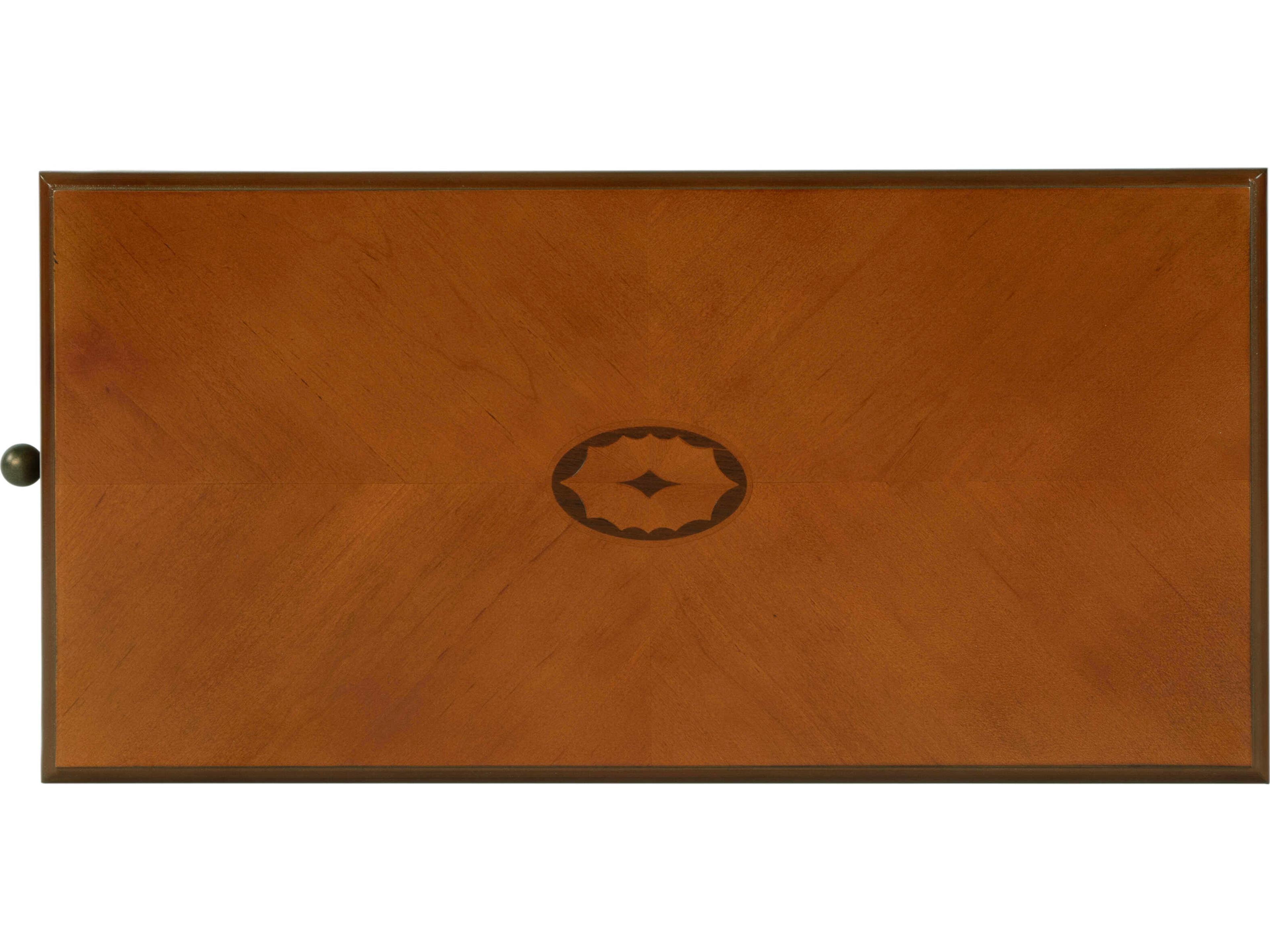 Butler Andre Rectangular Wood Brown End Table