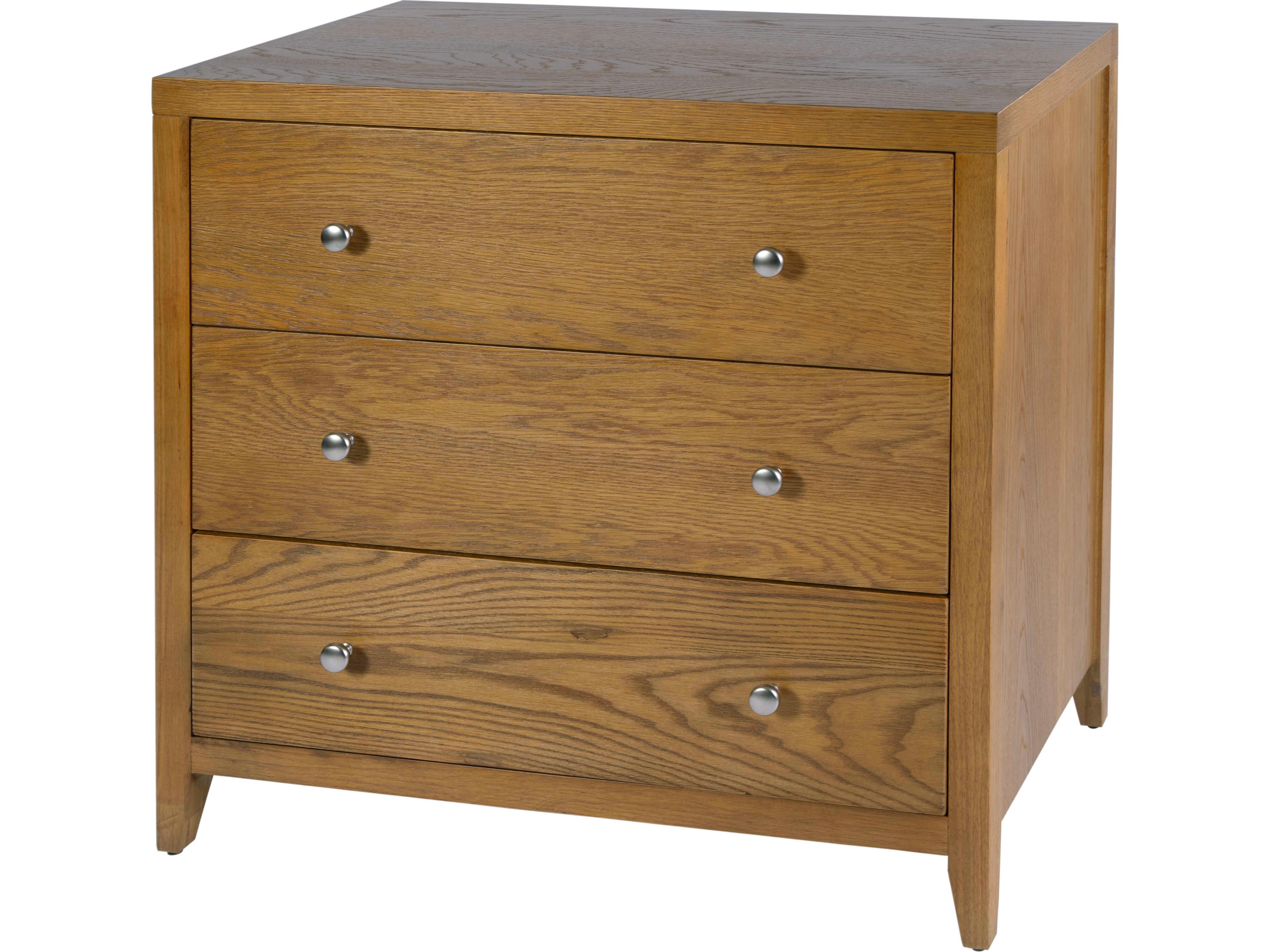 Dana 3-Drawers Pine Wood Dresser