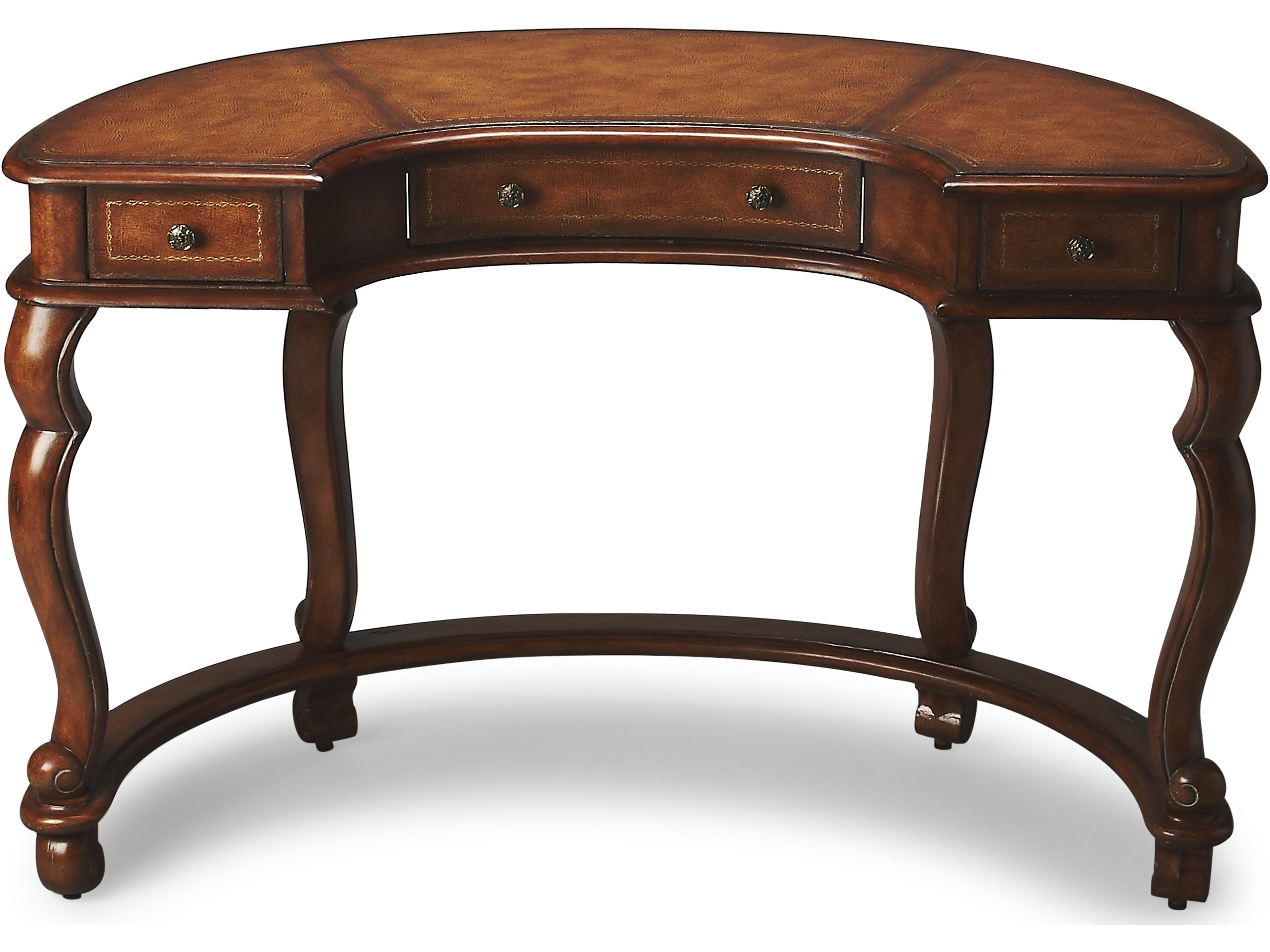 Brava Heritage Brown Plywood Writing Desk