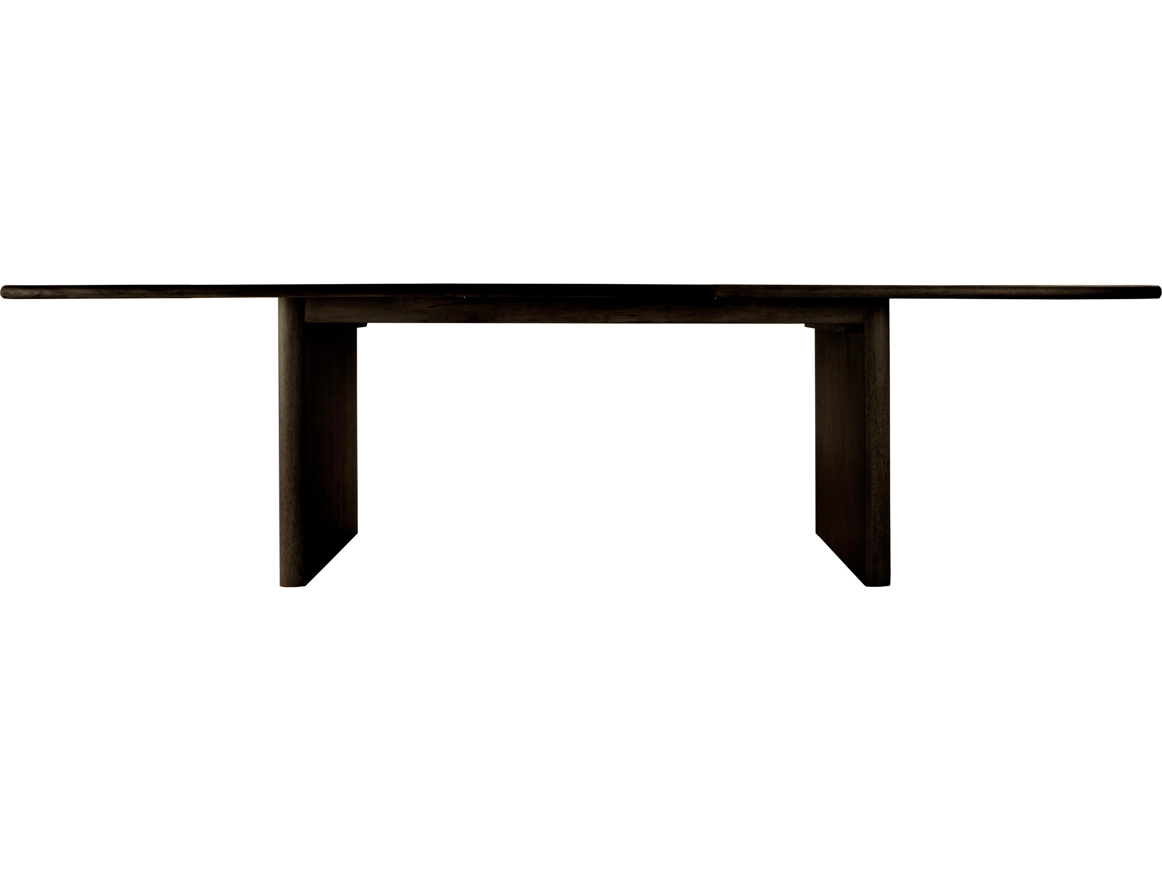 Butler Amber Rectangular Wood Coffee Brown Dining Table