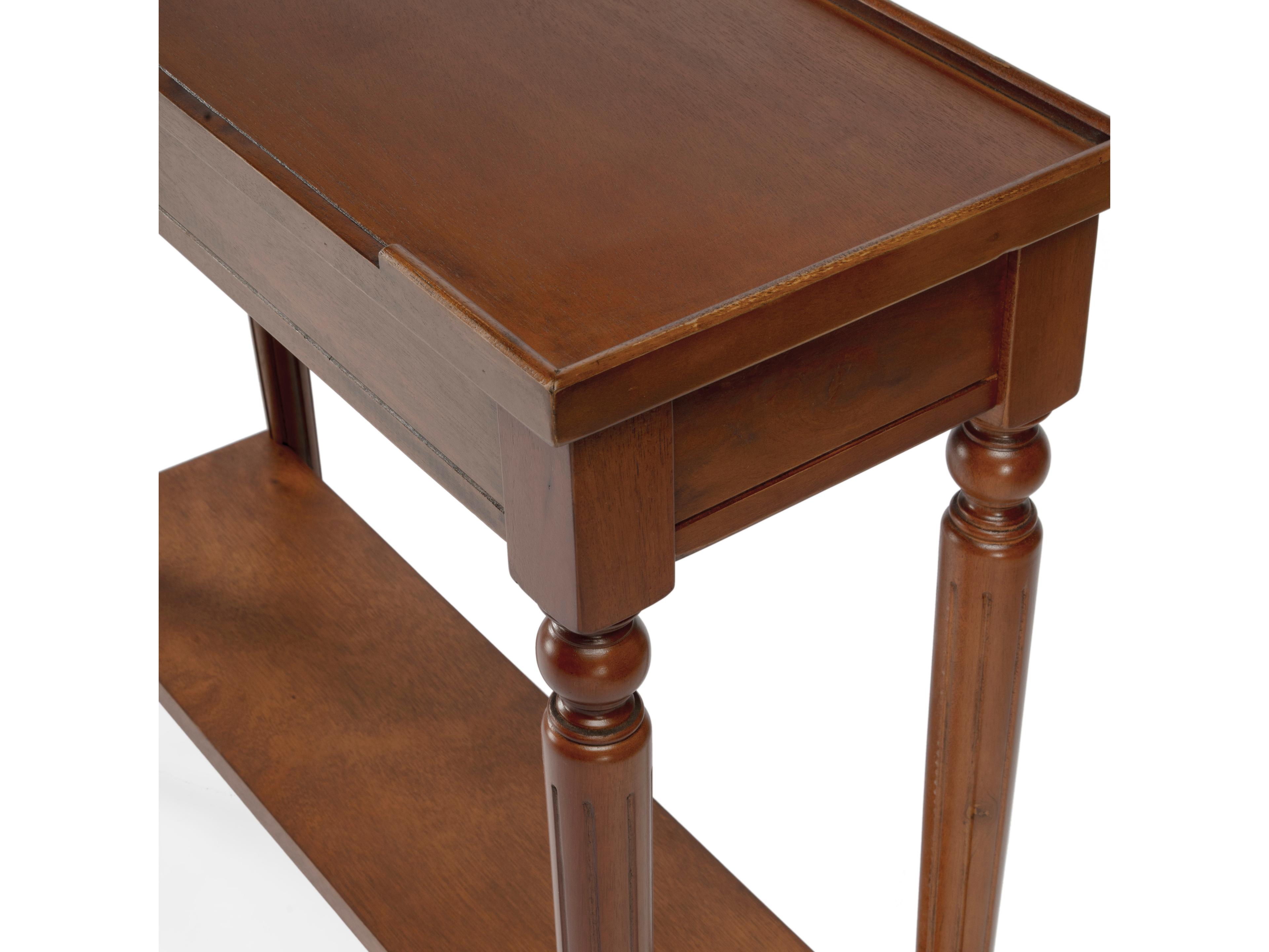 Butler Aubrey Rectangular Wood Olive Ash Console Table