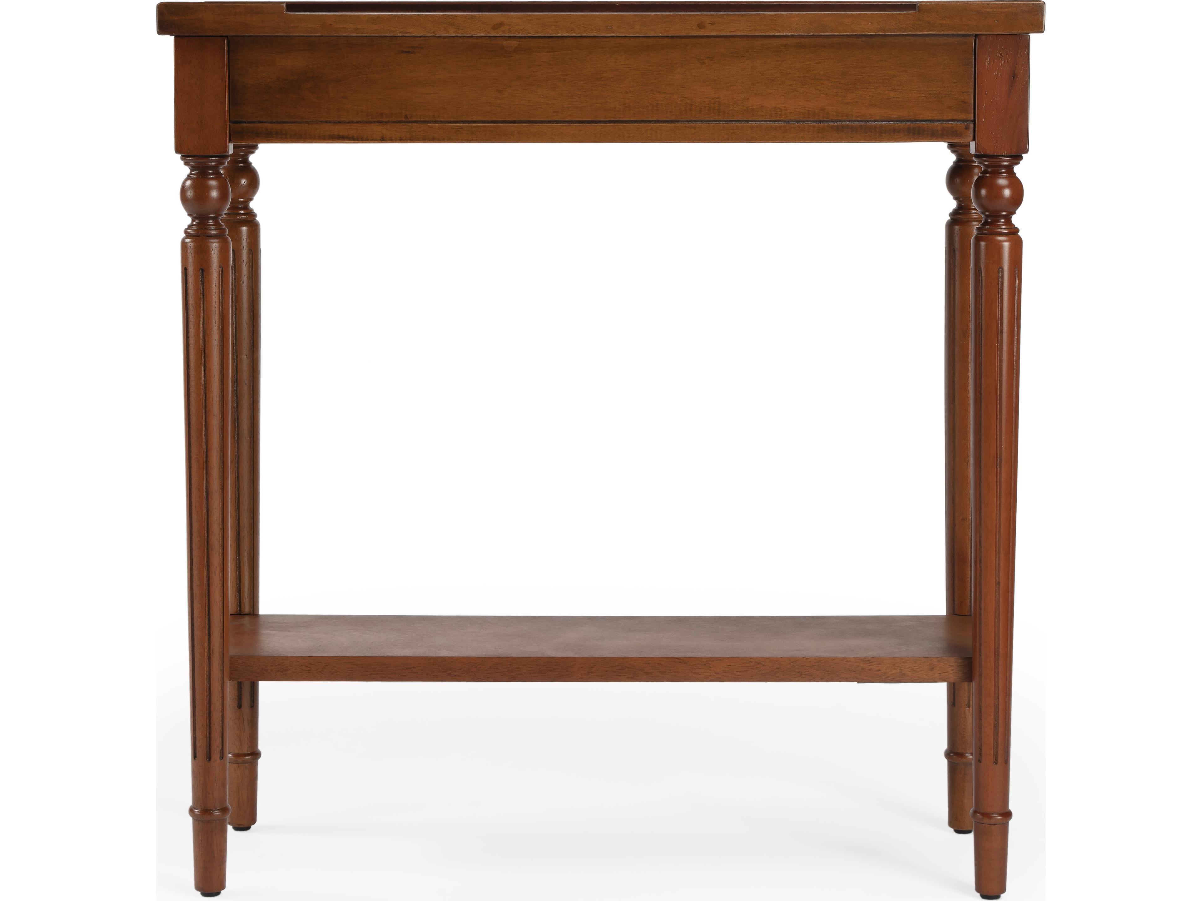 Butler Aubrey Rectangular Wood Olive Ash Console Table