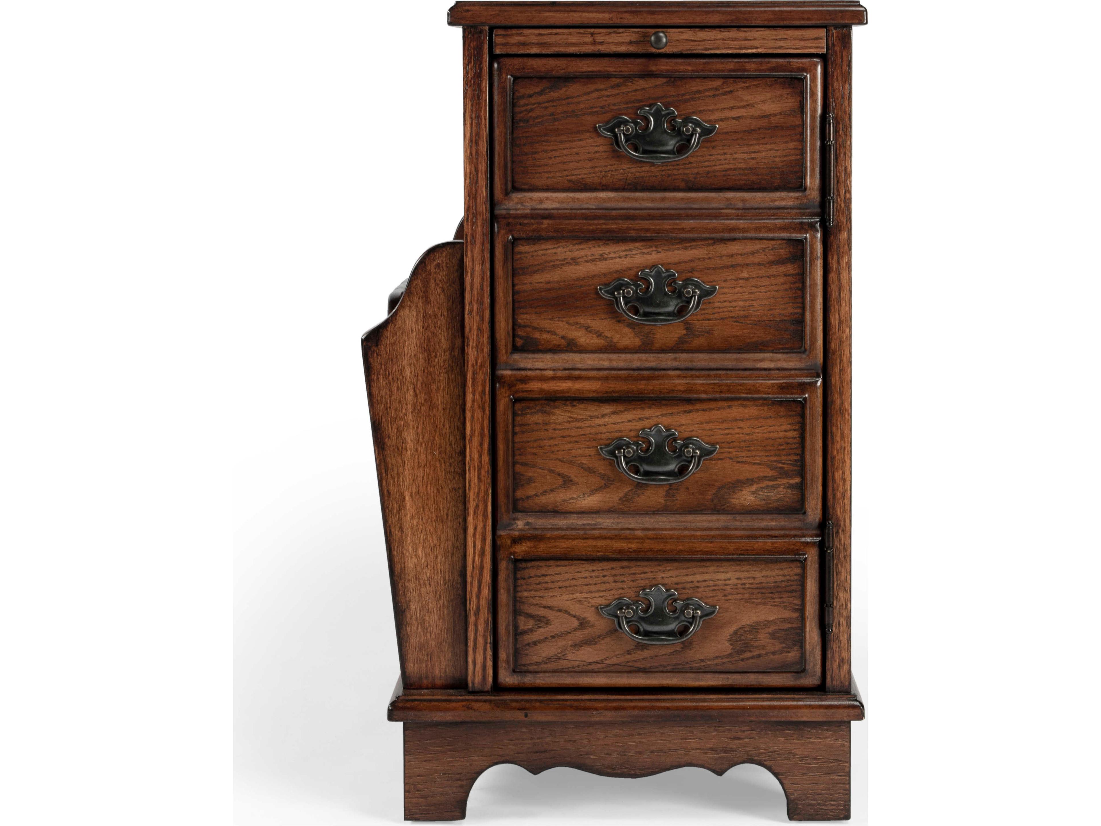 Butler Gregory Rectangular Wood Brown End Table