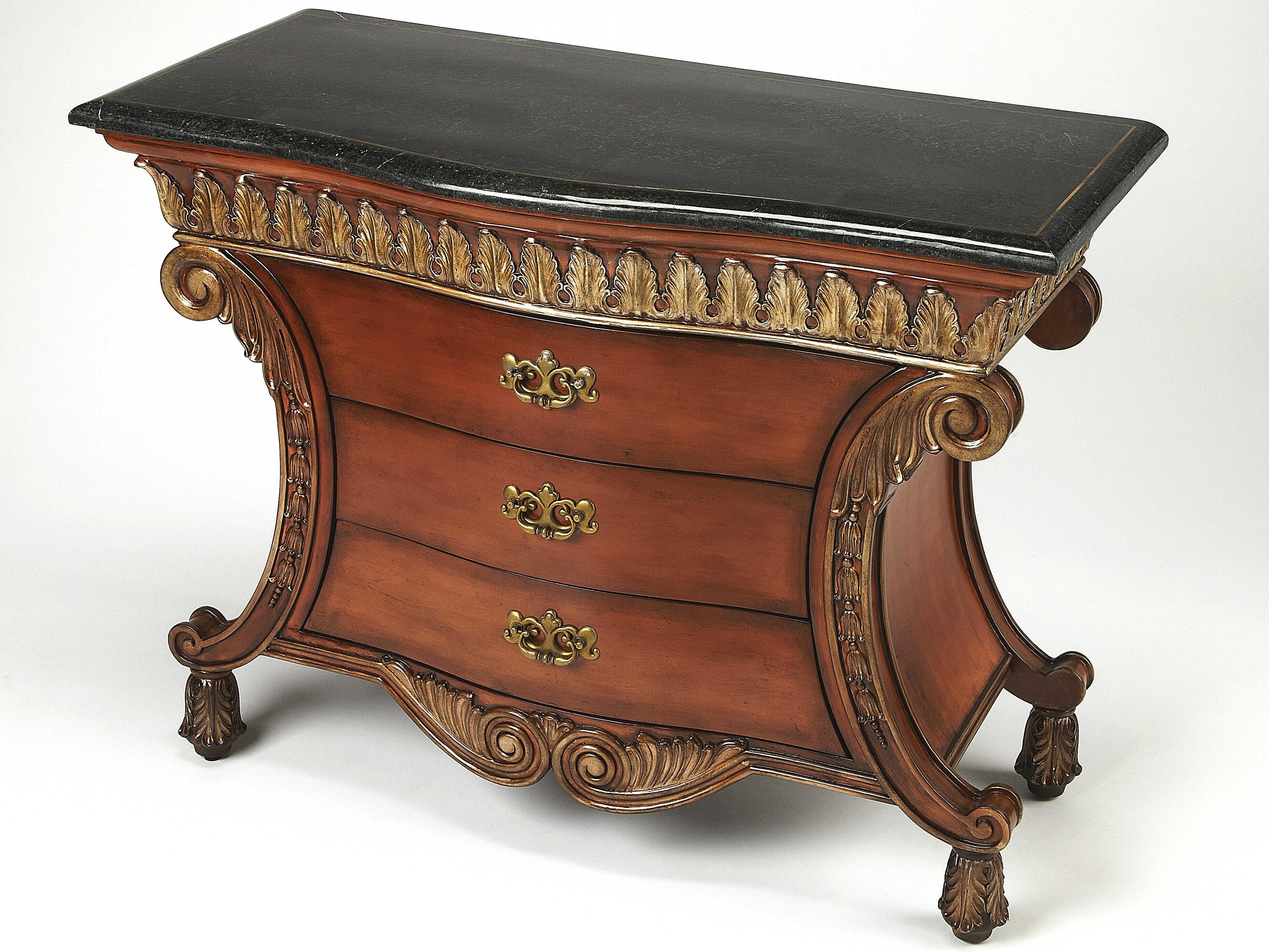 Valenti Connoisseur's Brown Solid Wood Accent Chest