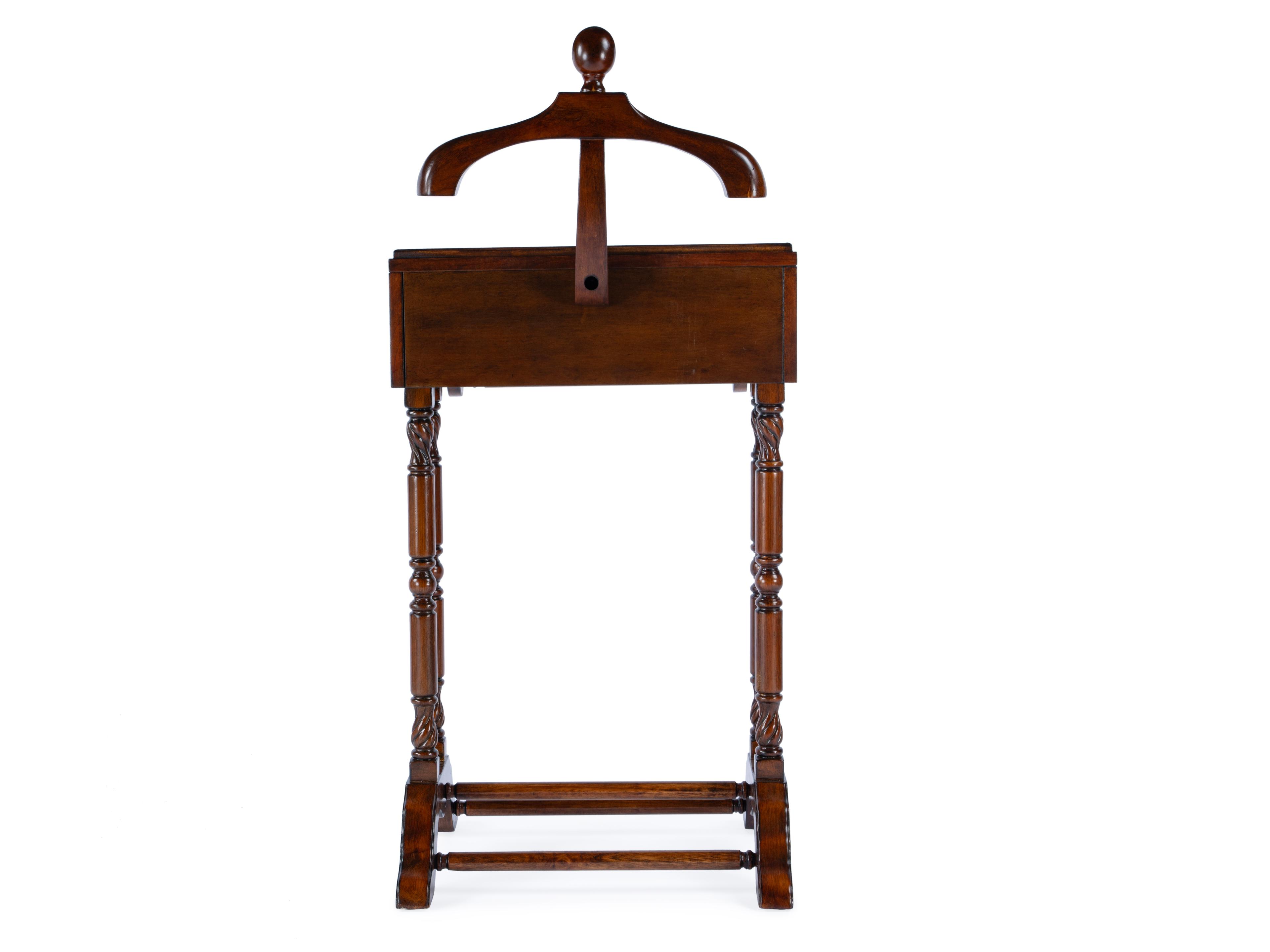 Butler Petrov Antique Cherry Valet Stand