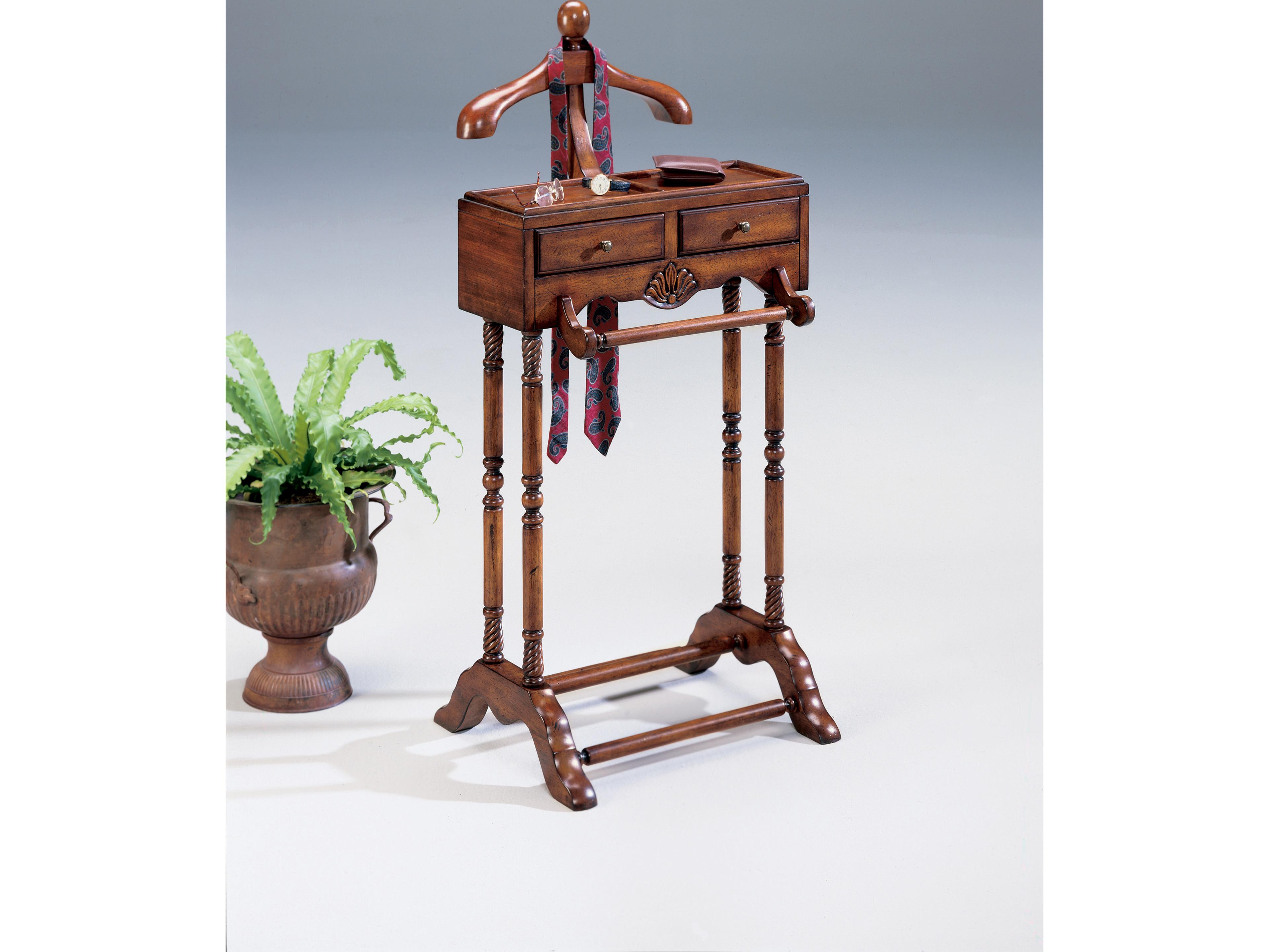 Butler Petrov Cherry Valet Stand