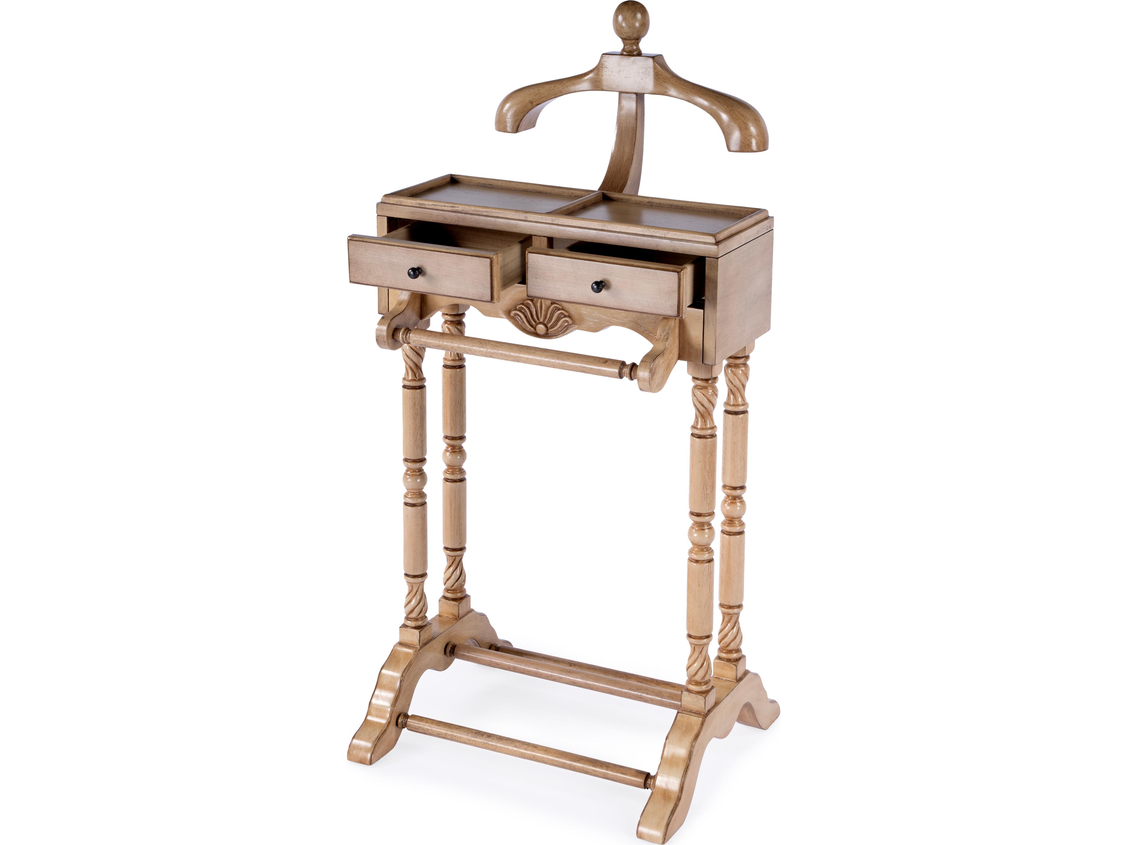 Butler Petrov Antique Beige Valet Stand