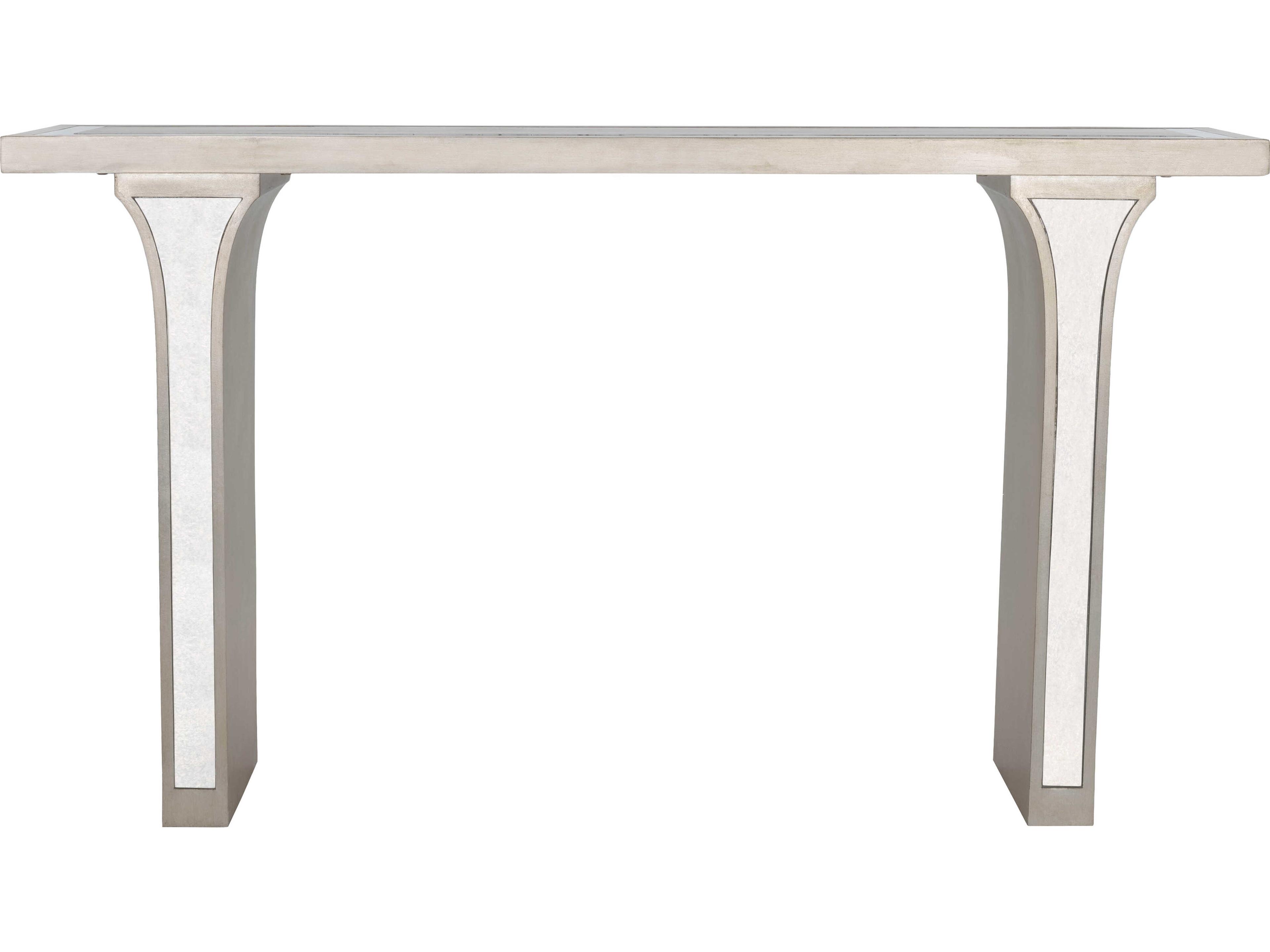 Butler Katya Rectangular Mirror Silver Console Table