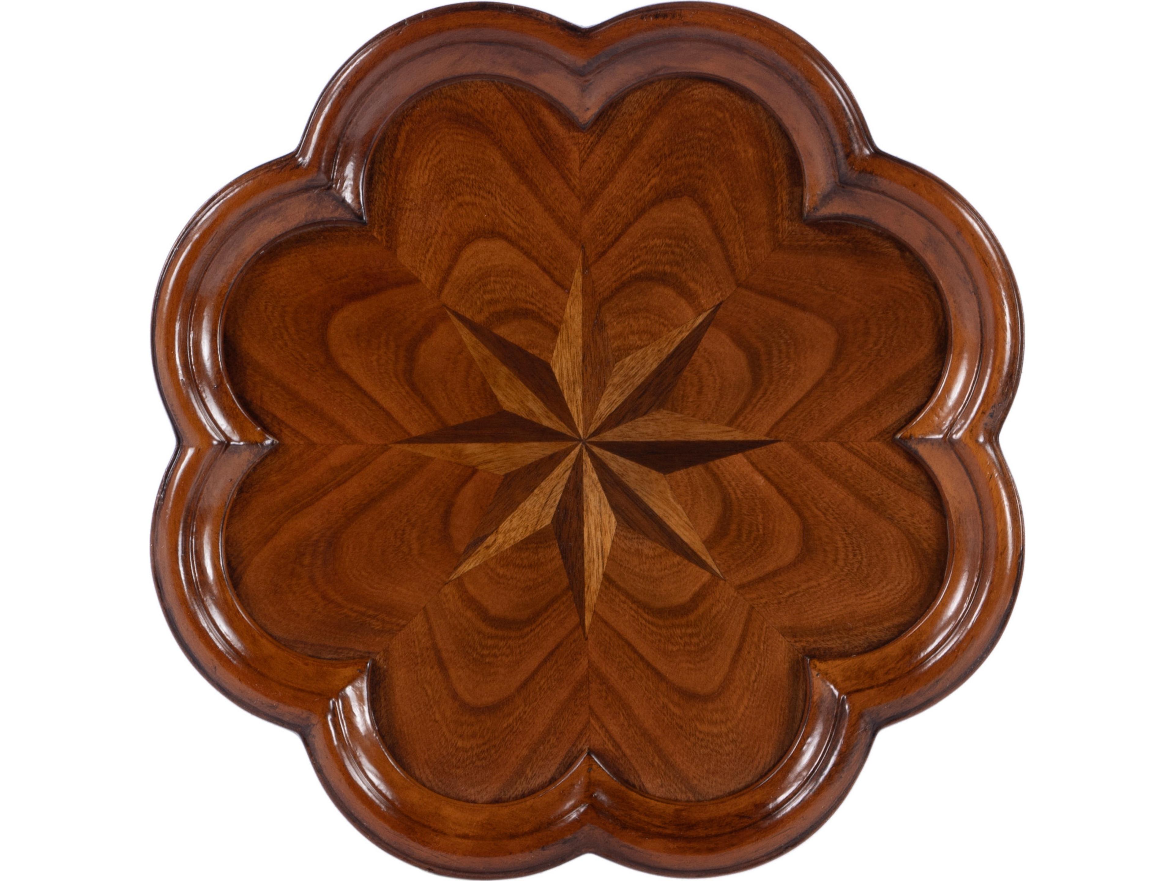 Butler Whitman Round Wood Olive Ash End Table