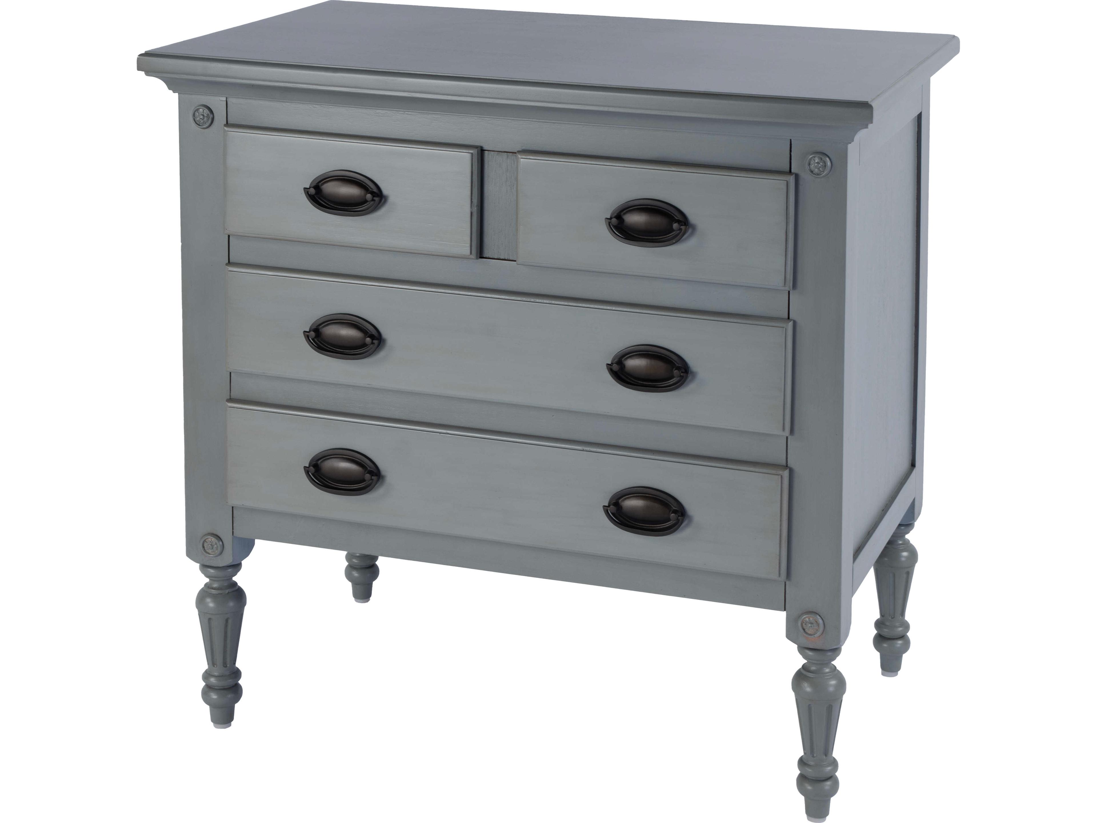 Easterbrook Gray Mahogany Wood Accent Chest