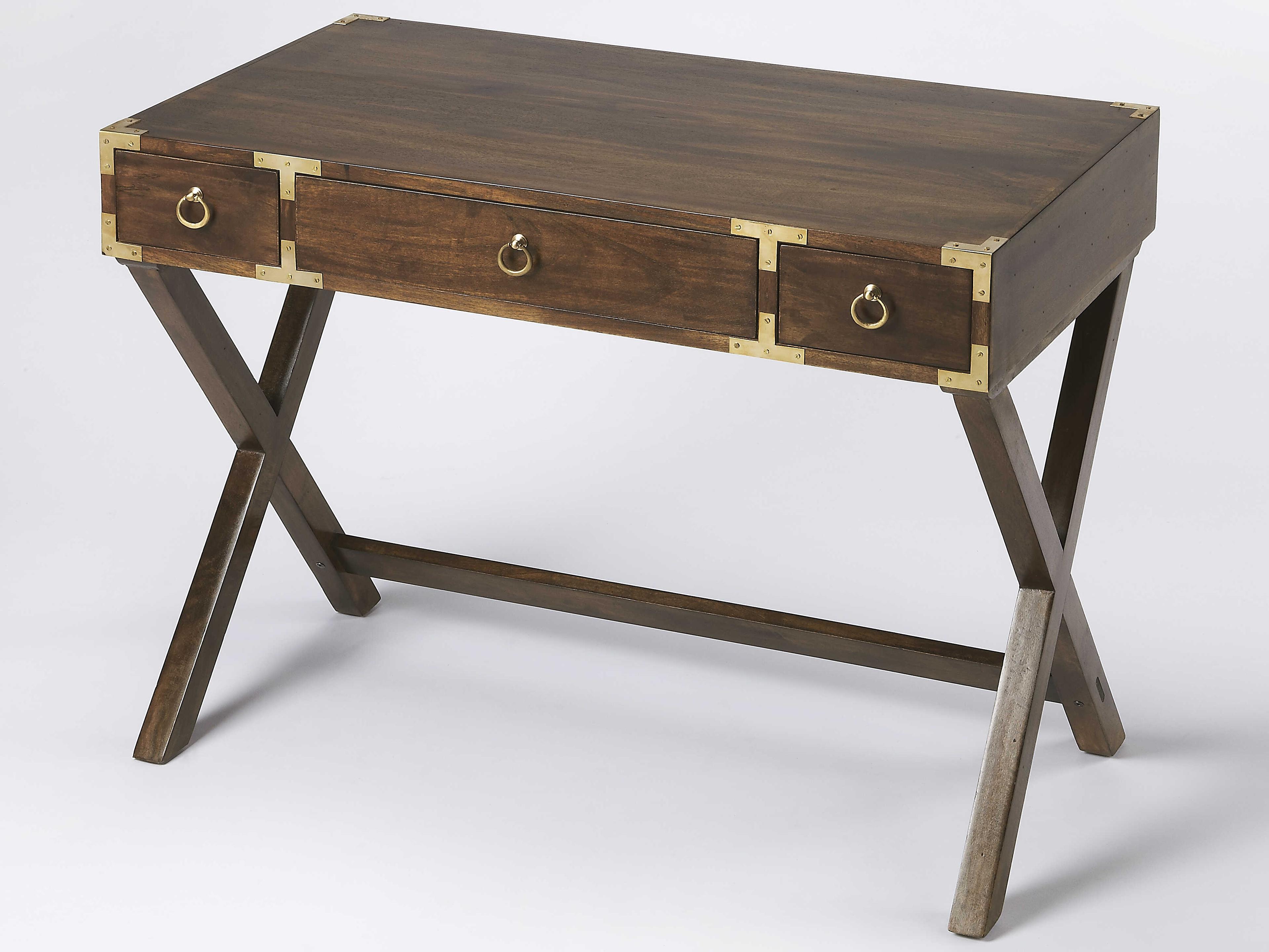 Forster Brown Mango Wood Writing Desk