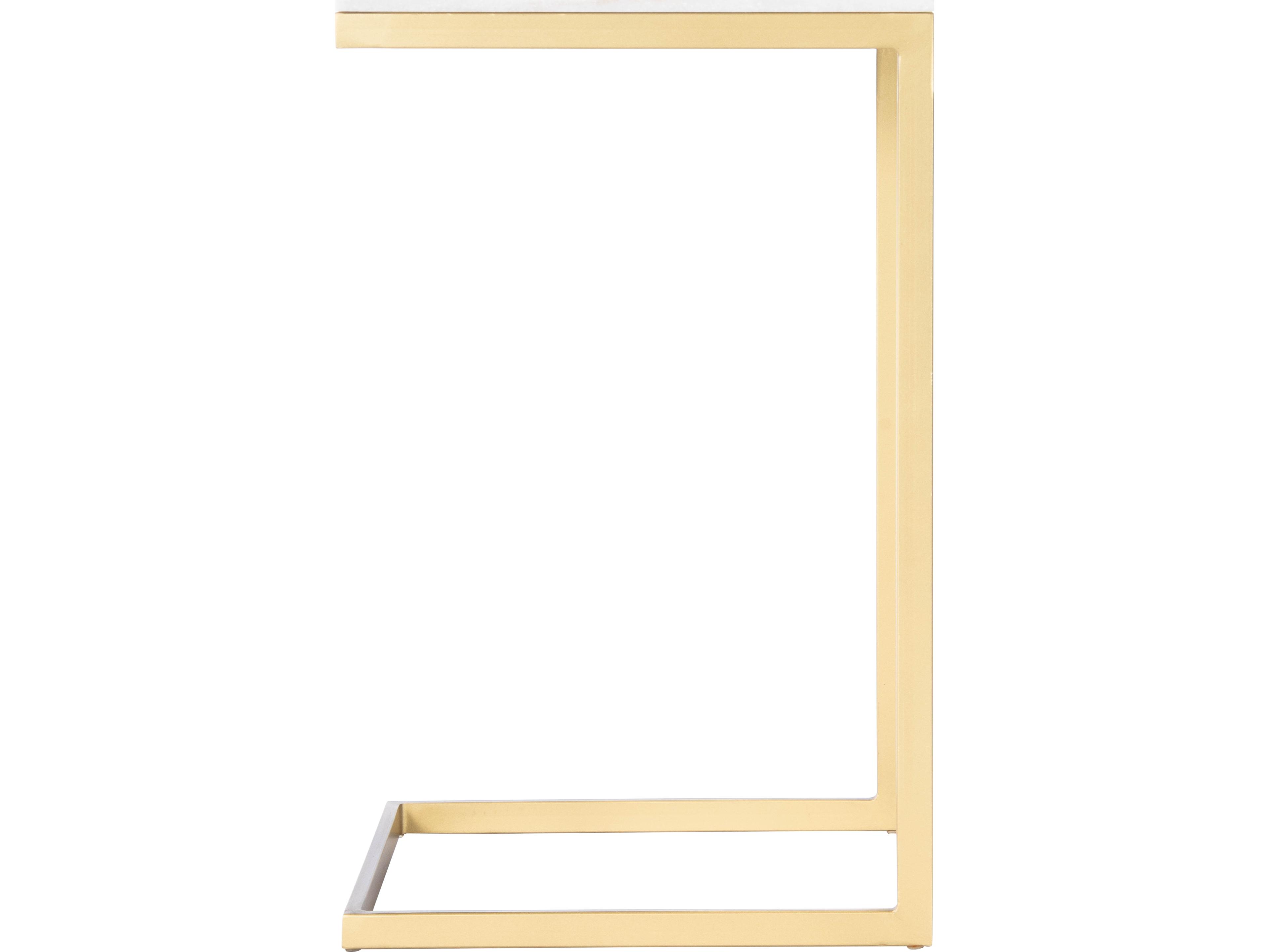 Butler Lawler Square Marble End Table