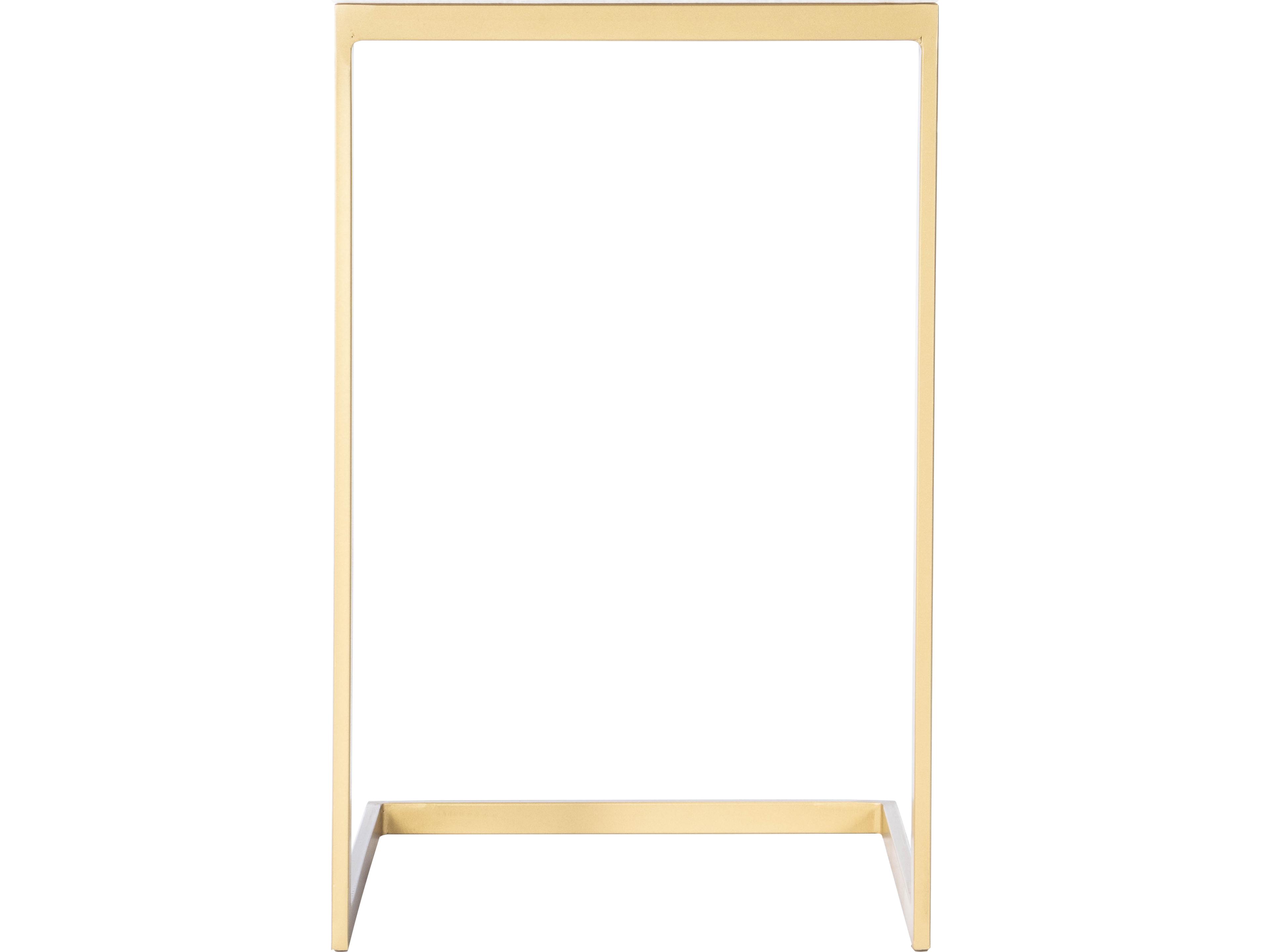 Butler Lawler Square Marble End Table