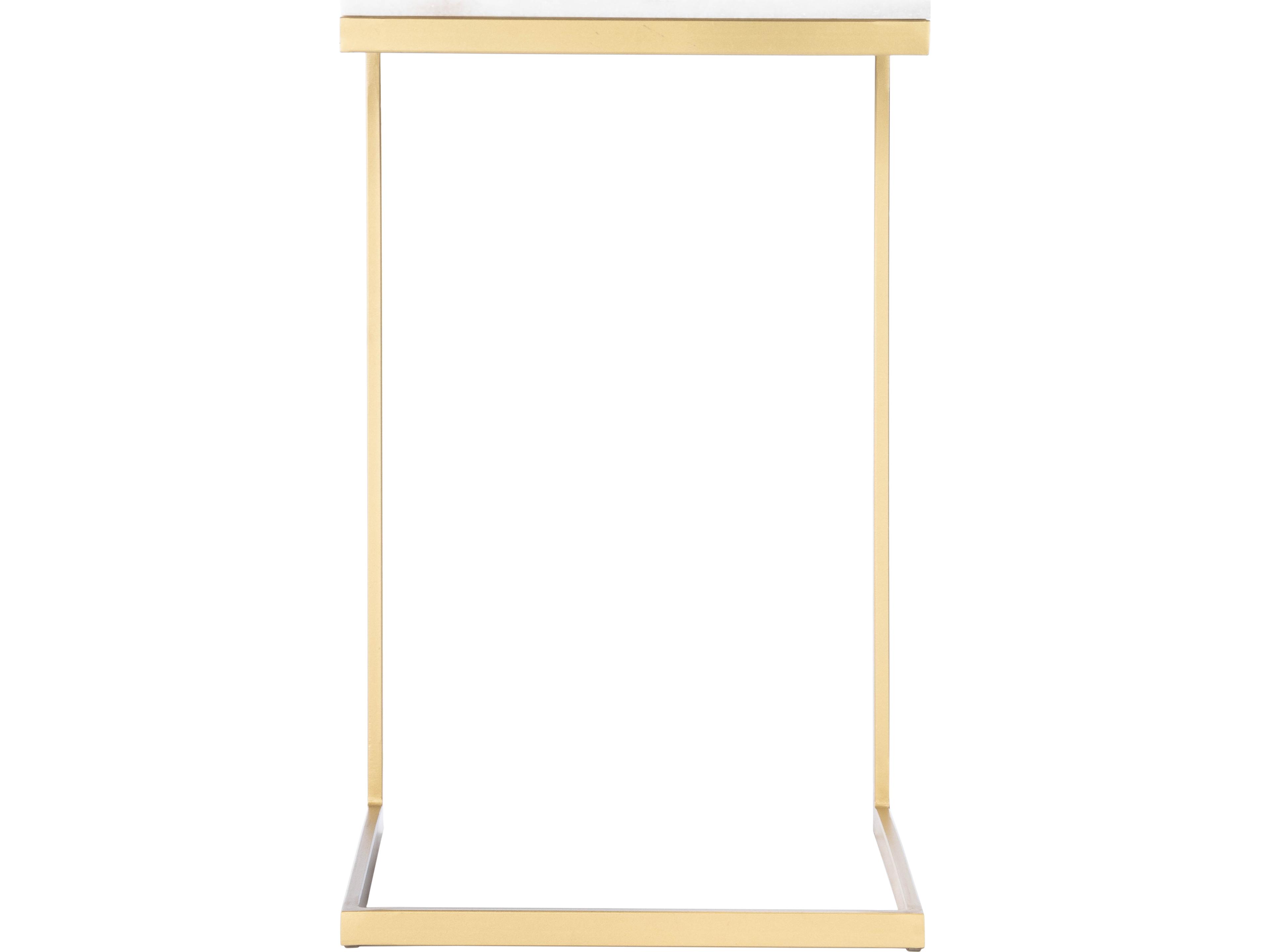 Butler Lawler Square Marble End Table