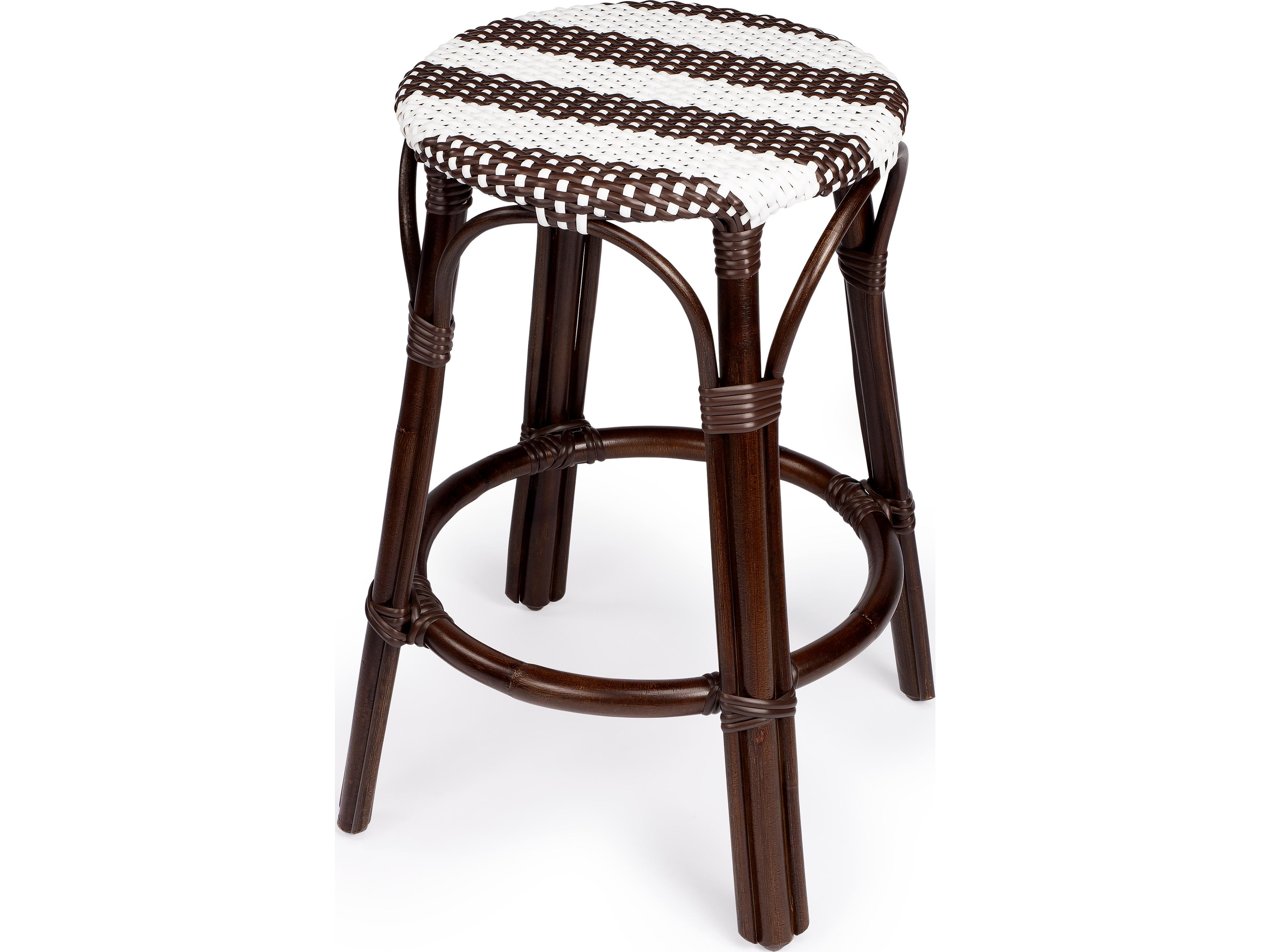Tobias Rattan Counter Stool