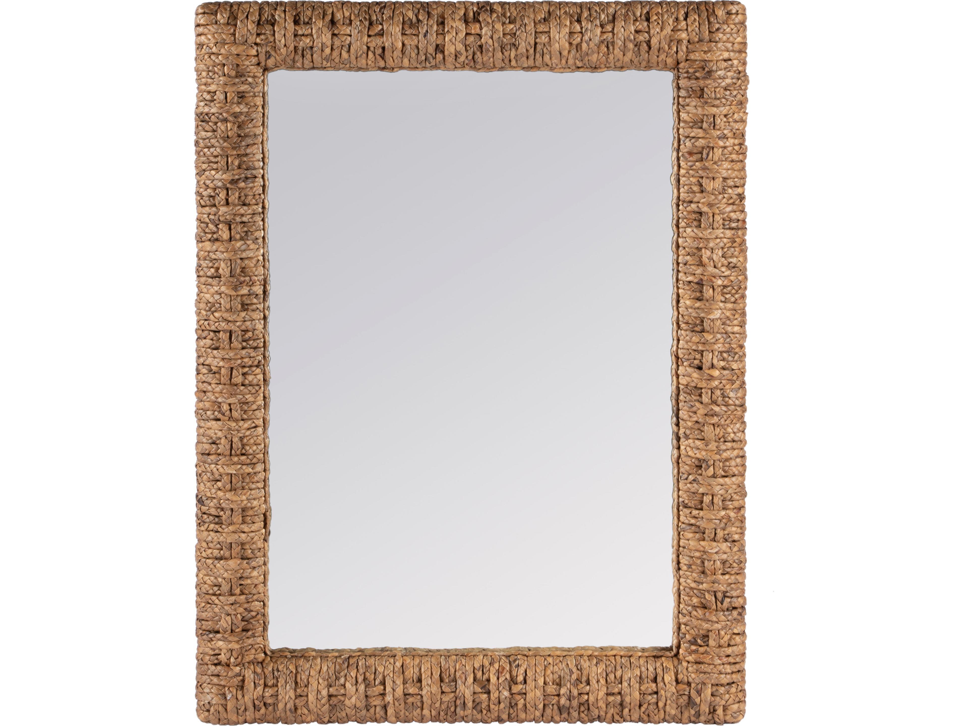 Gloucester Banana Leaf Rectangular Wall Mirror