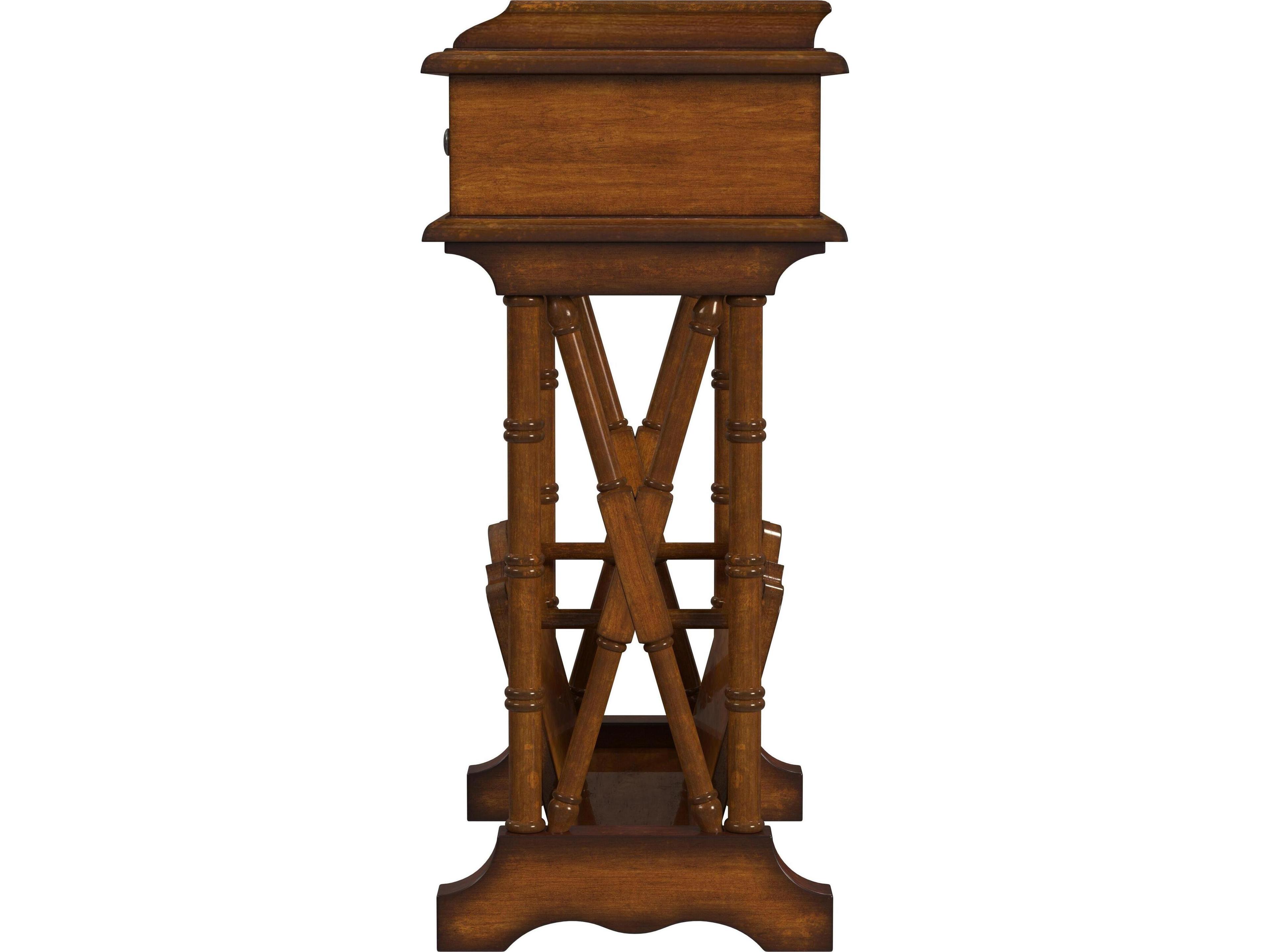 Butler Cummings Rectangular Wood Olive Ash End Table