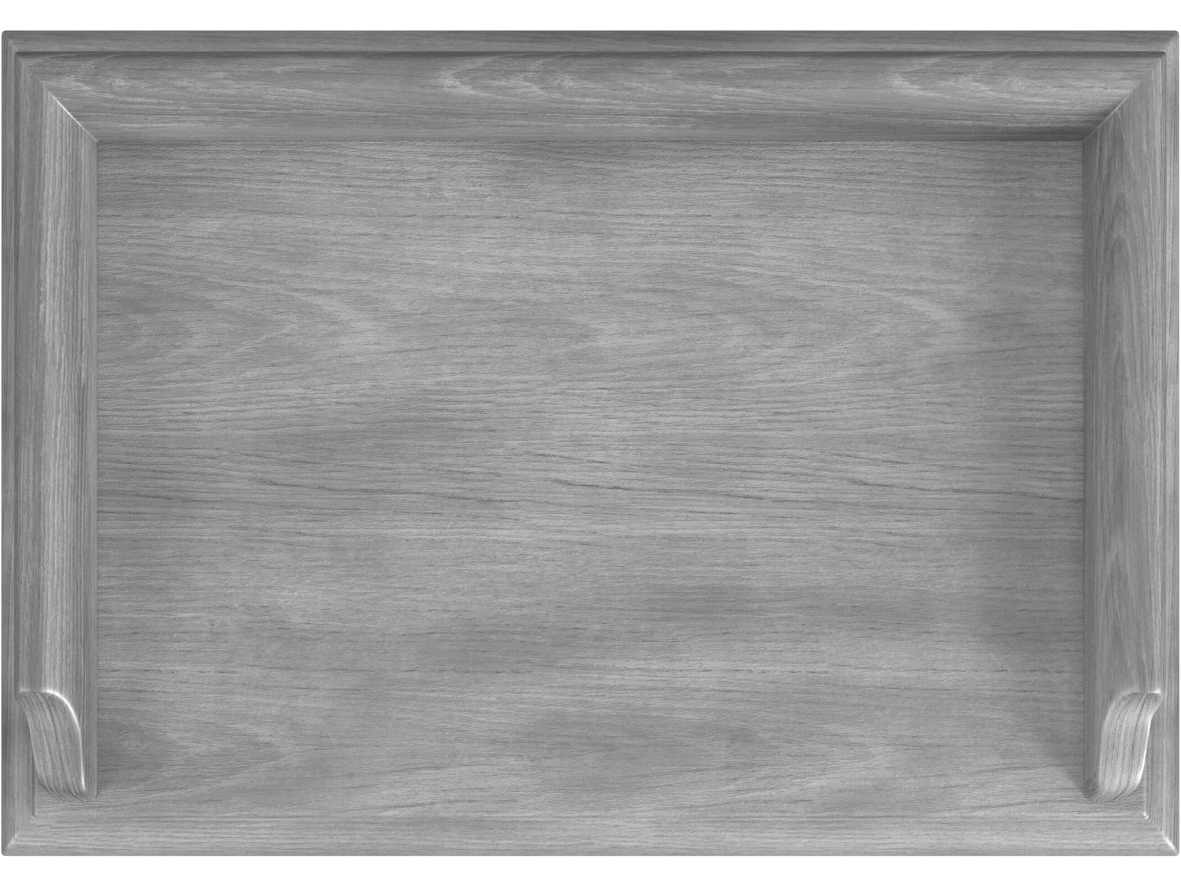 Butler Cummings Rectangular Wood Powder Gray End Table