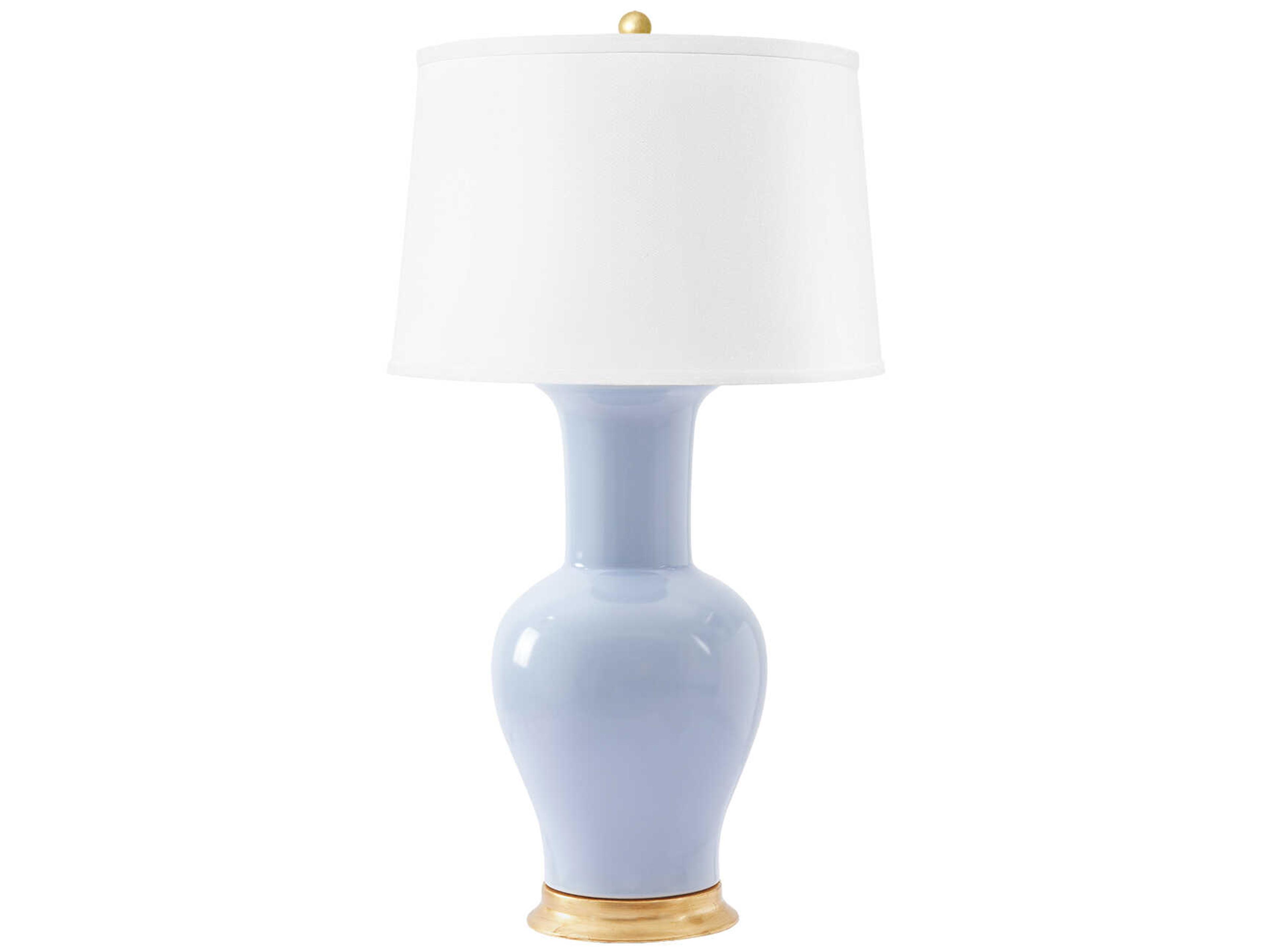 Acacia Perriwinkle Blue 1 - Light Buffet Lamp Base (Lamp Only)