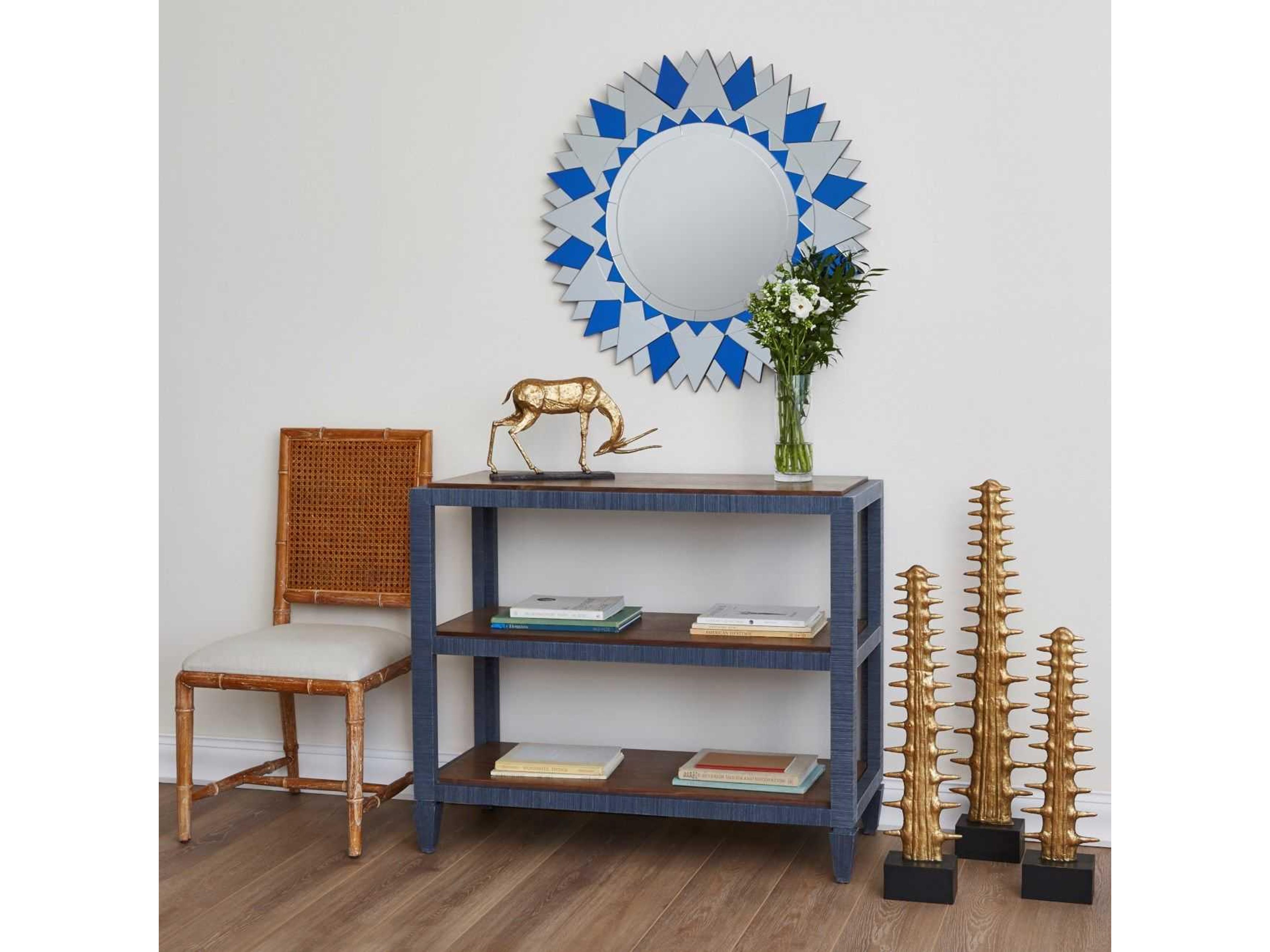 Villa & House Accent Gold Leaf Bronze Sculpture