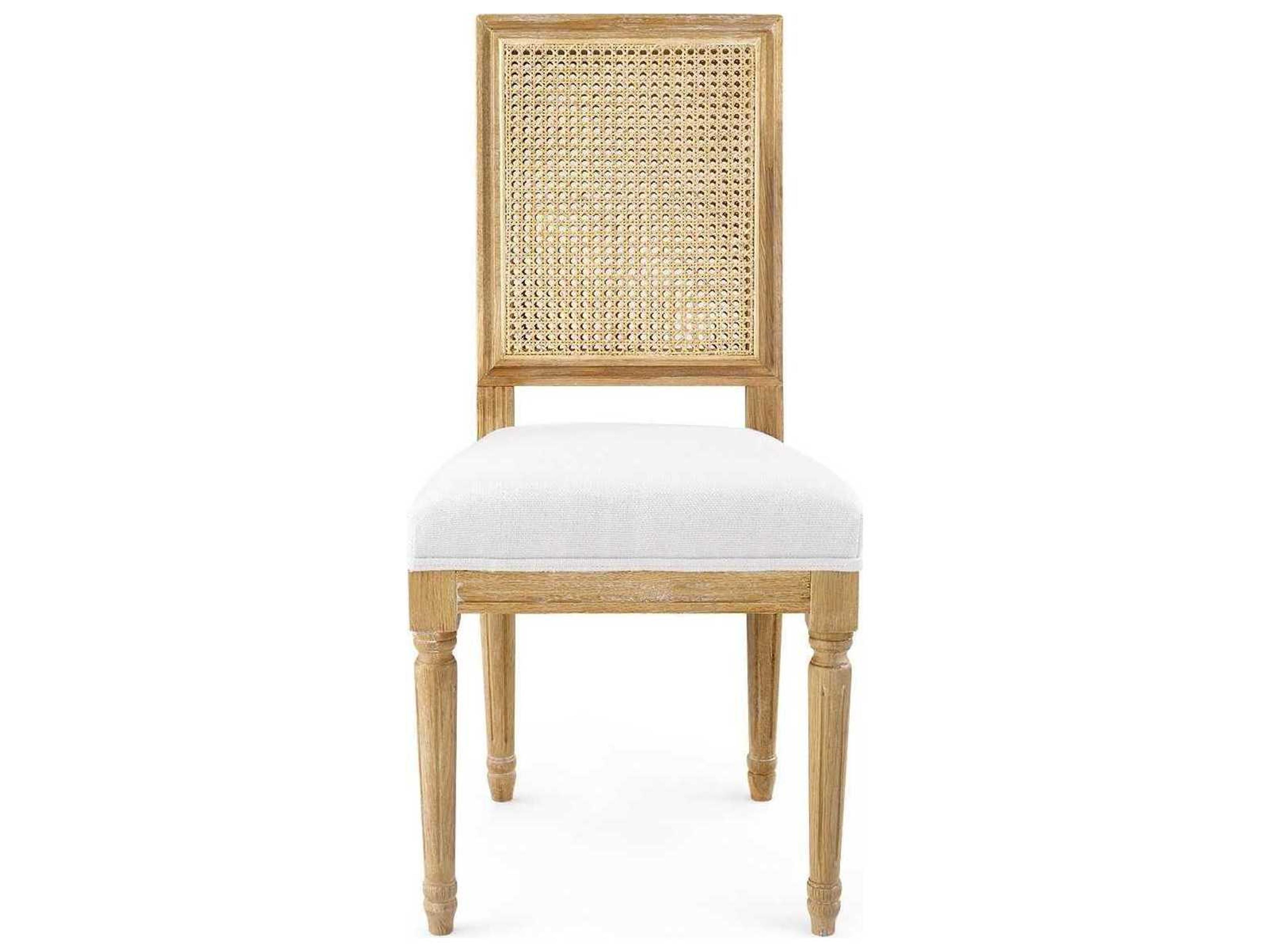 Villa & House Annette Natural Upholstered Side Dining Chair