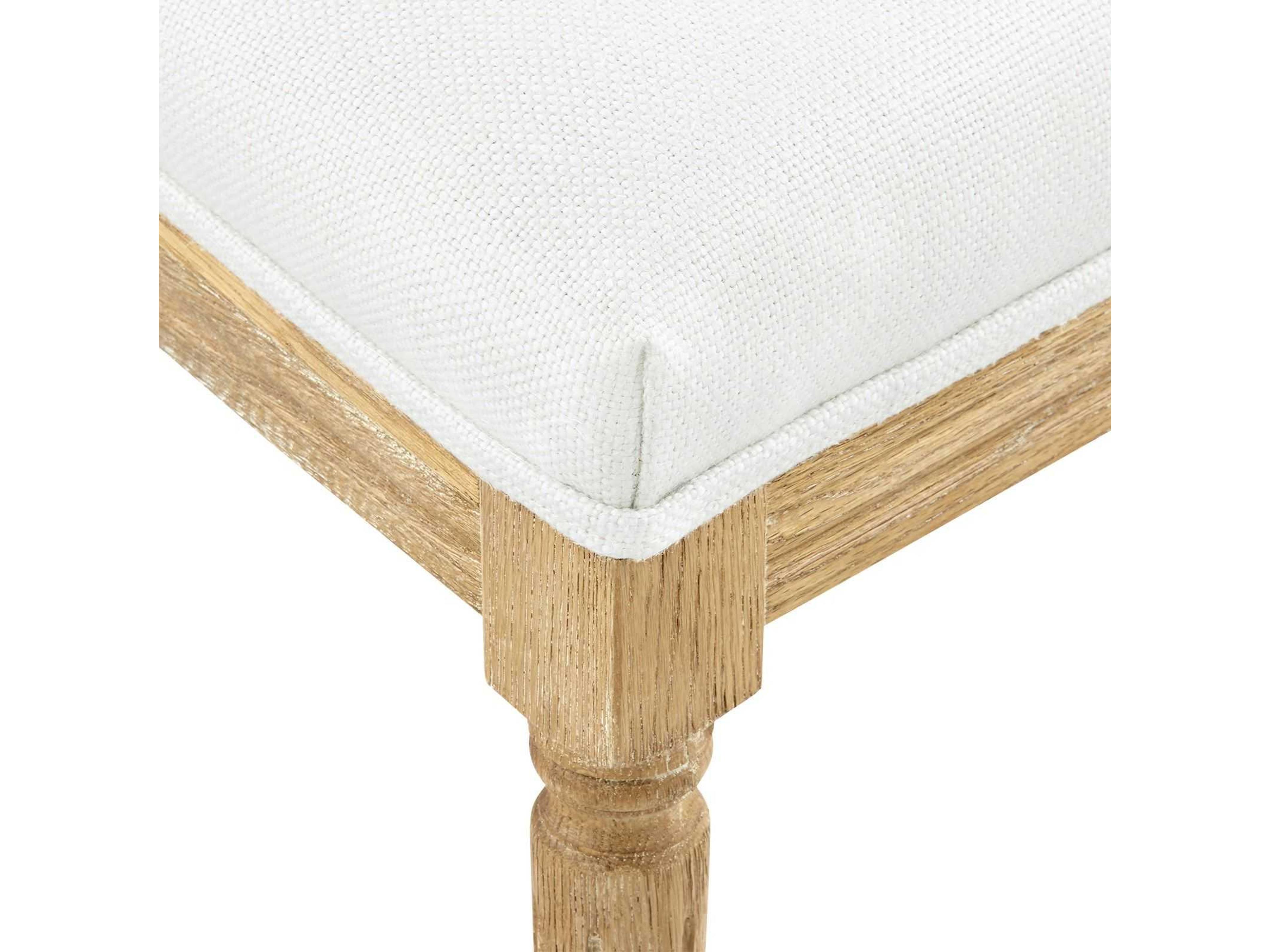 Villa & House Annette Natural Upholstered Side Dining Chair