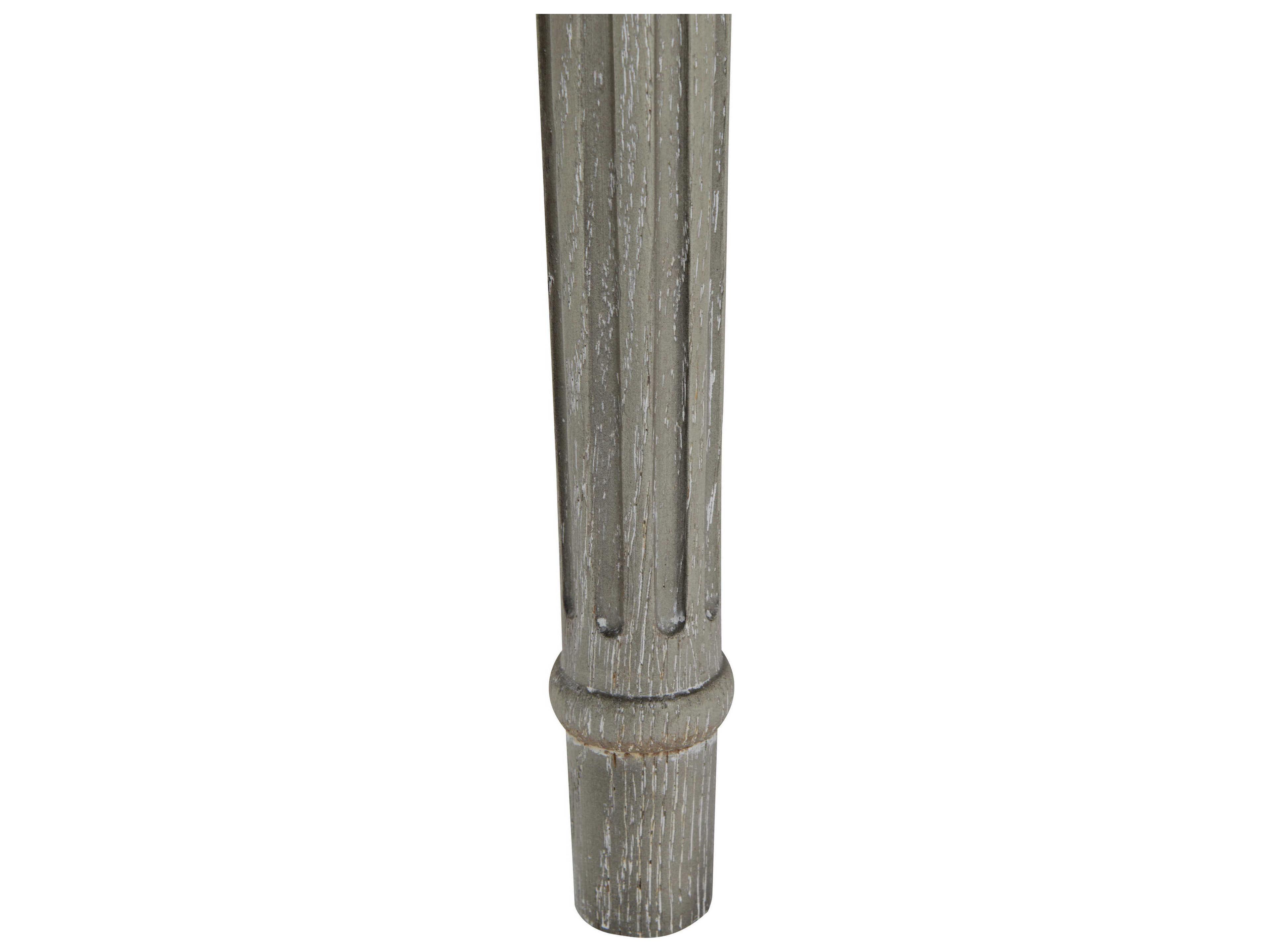 Villa & House Upholstered Oak Wood Soft Gray Counter Stool