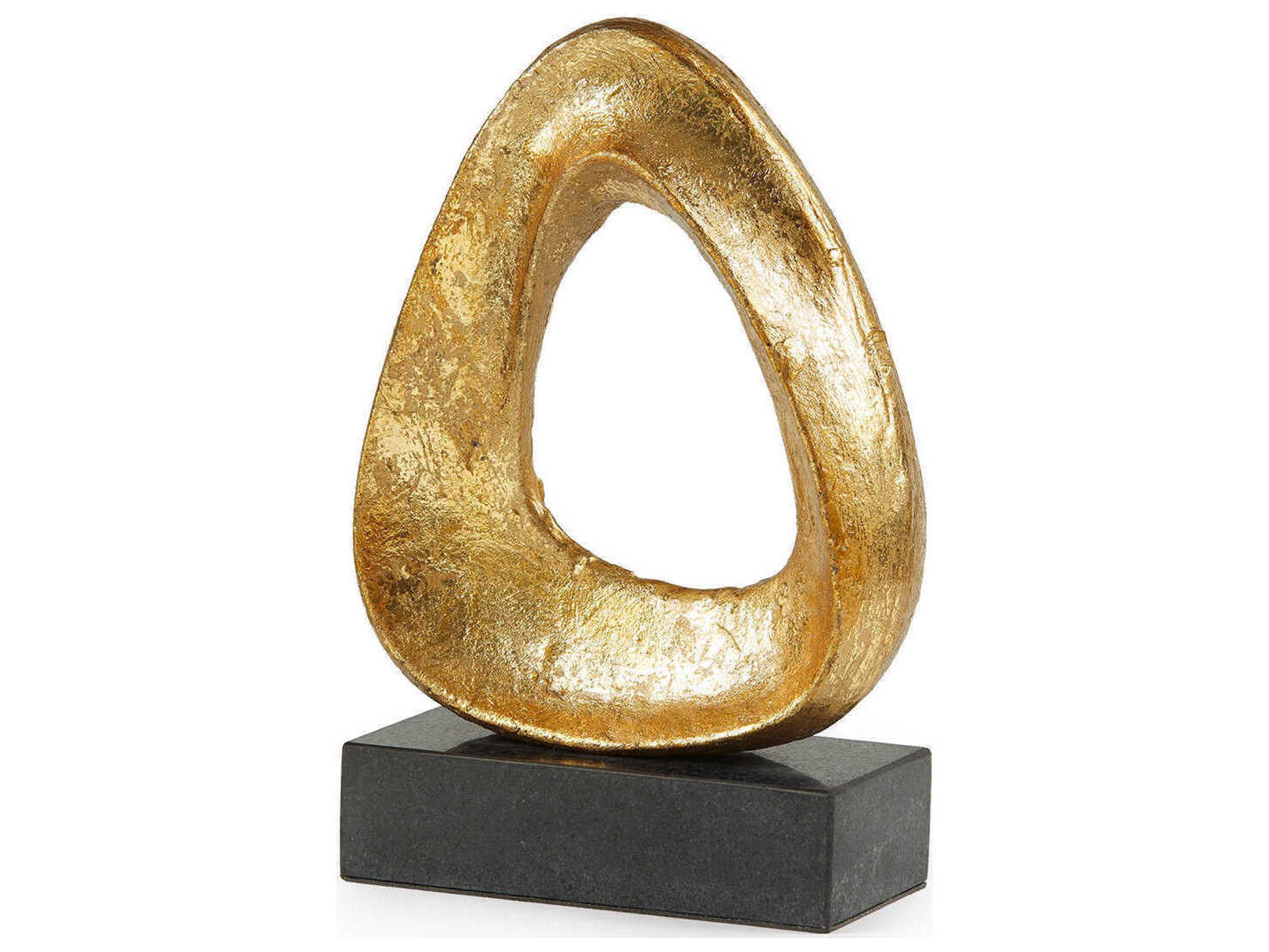 Alpha Black / Gold Sculpture