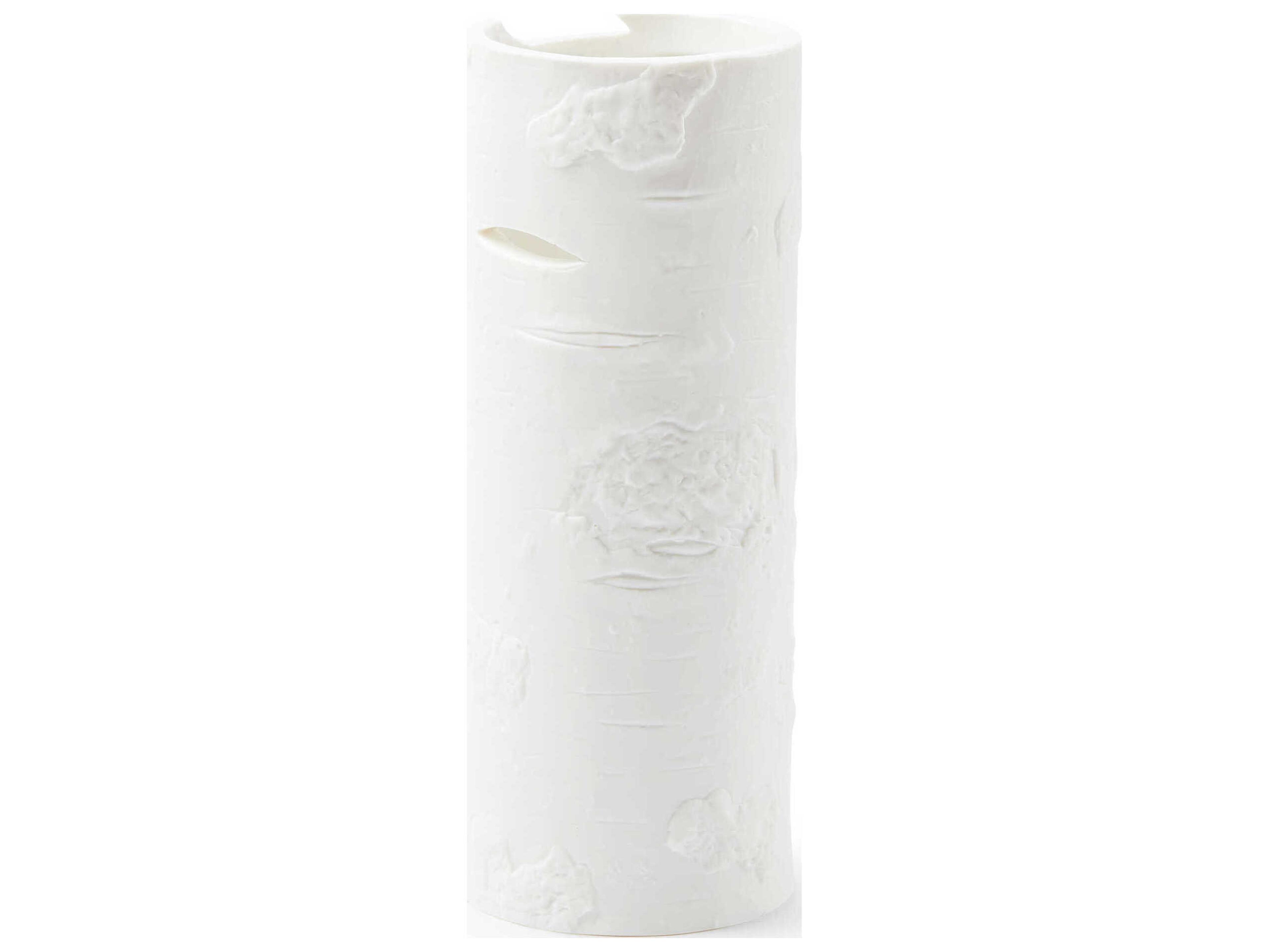Villa & House Blanc De Chine 10" High Aspen Vase