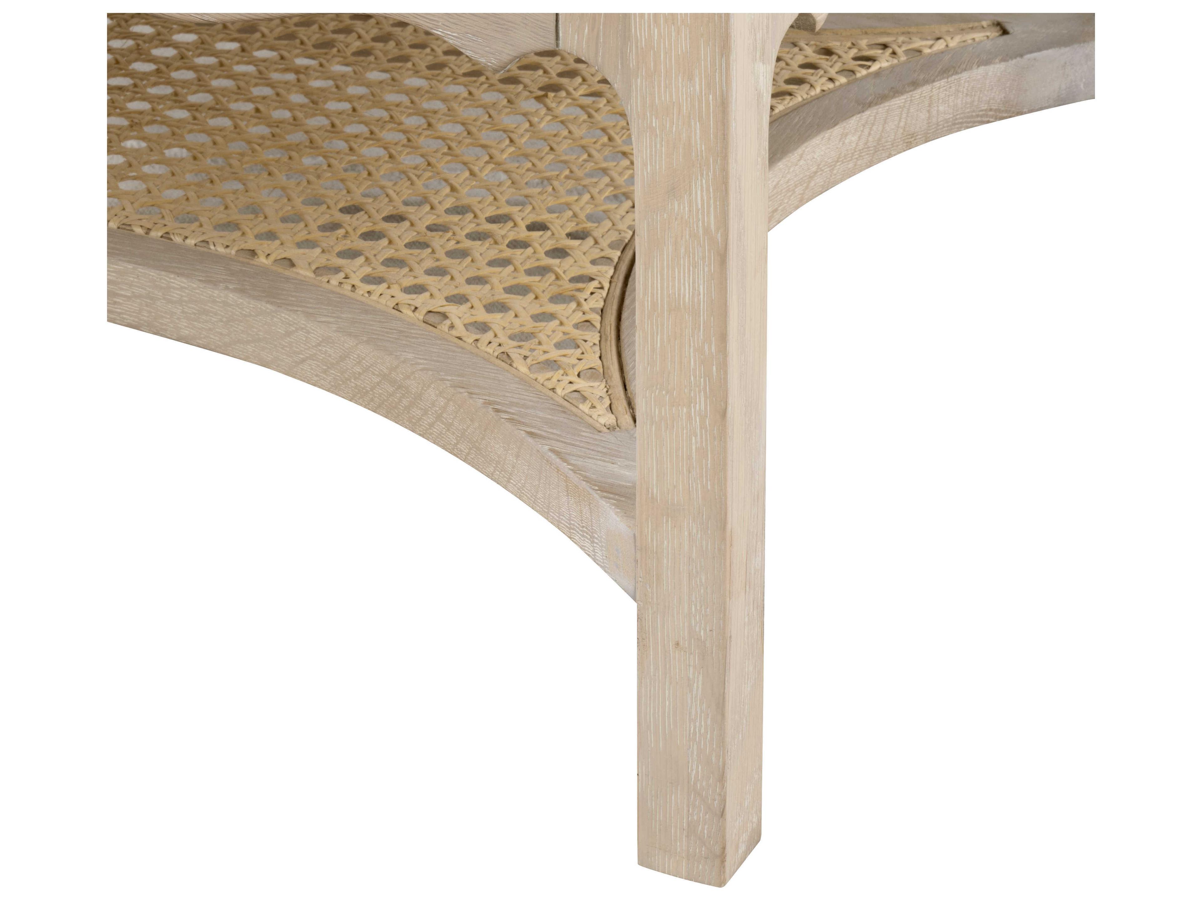 Villa & House Rectangular Glass Sand End Table