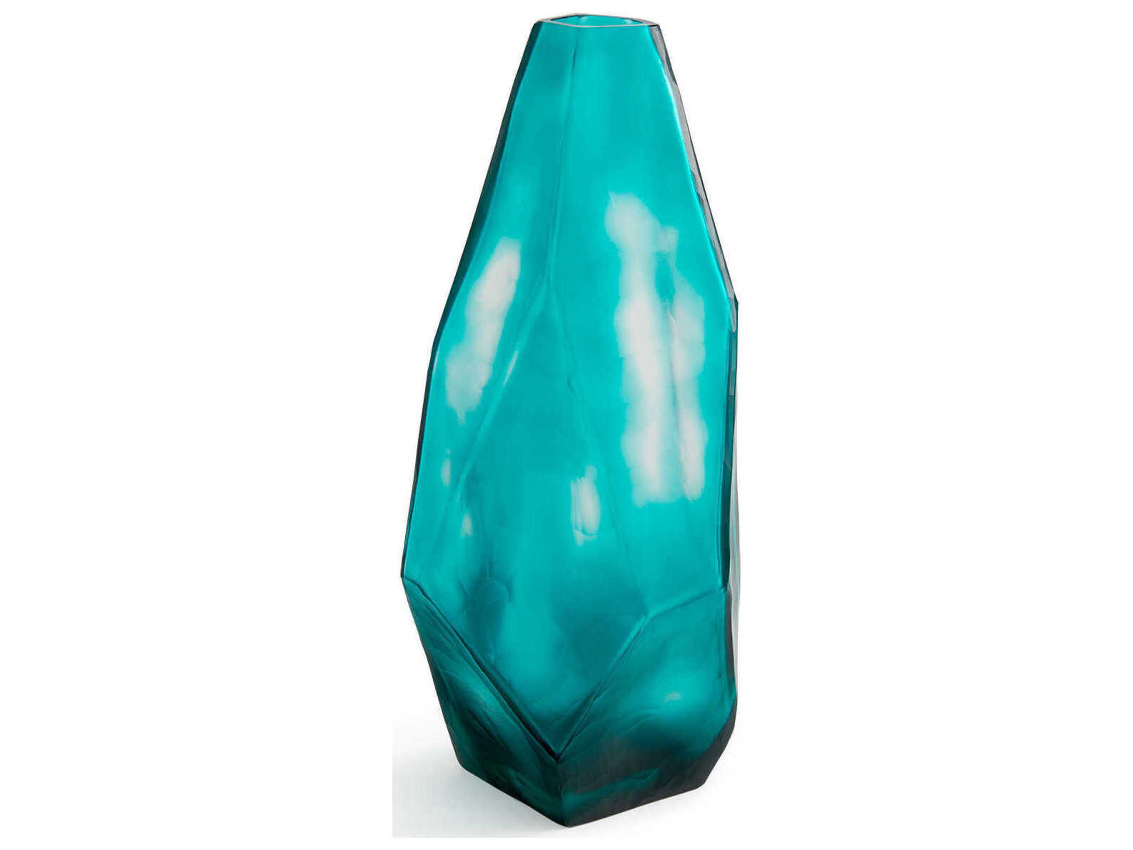 Asscher Peacock Vase