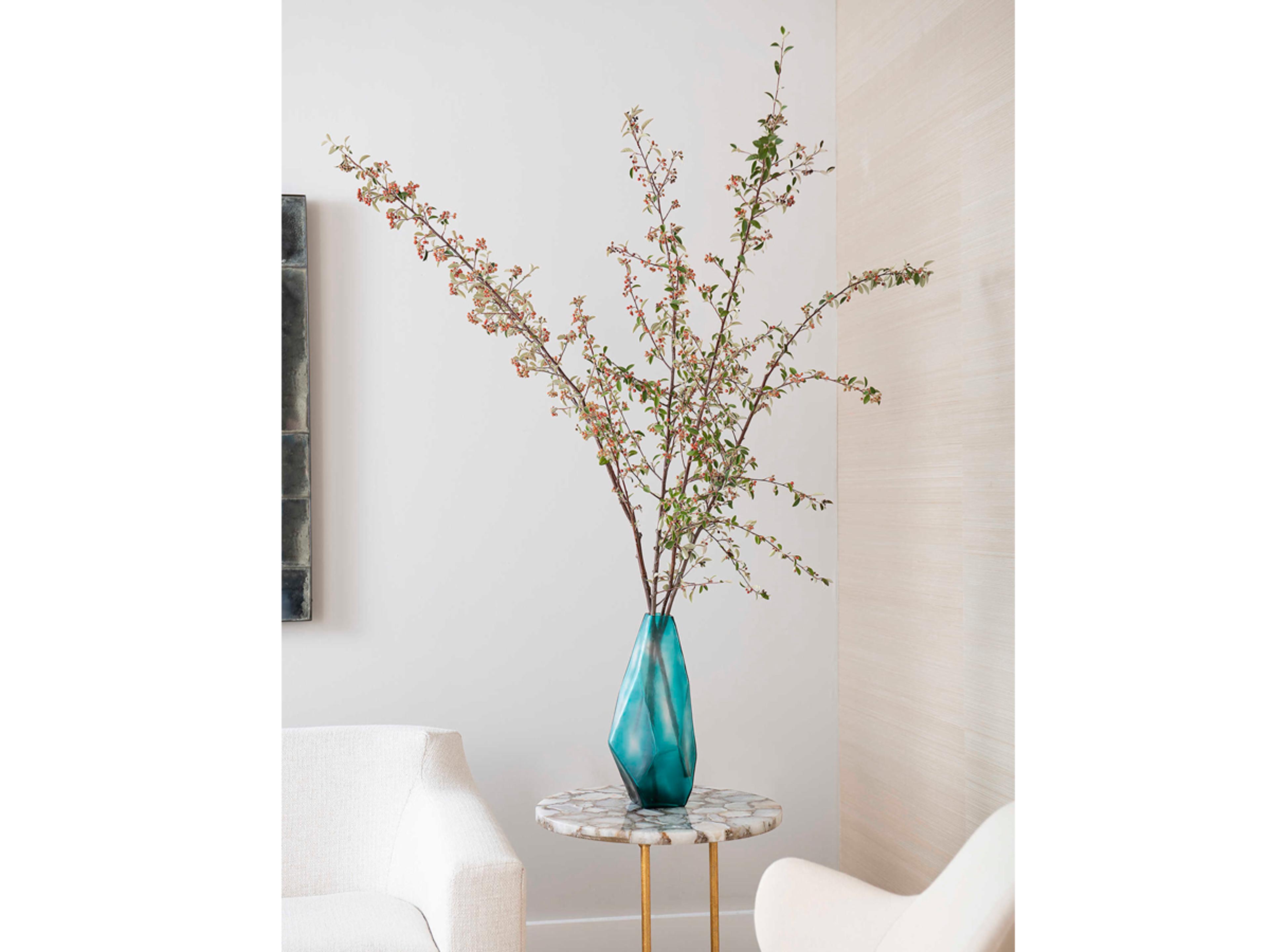 Villa & House Asscher Peacock Vase