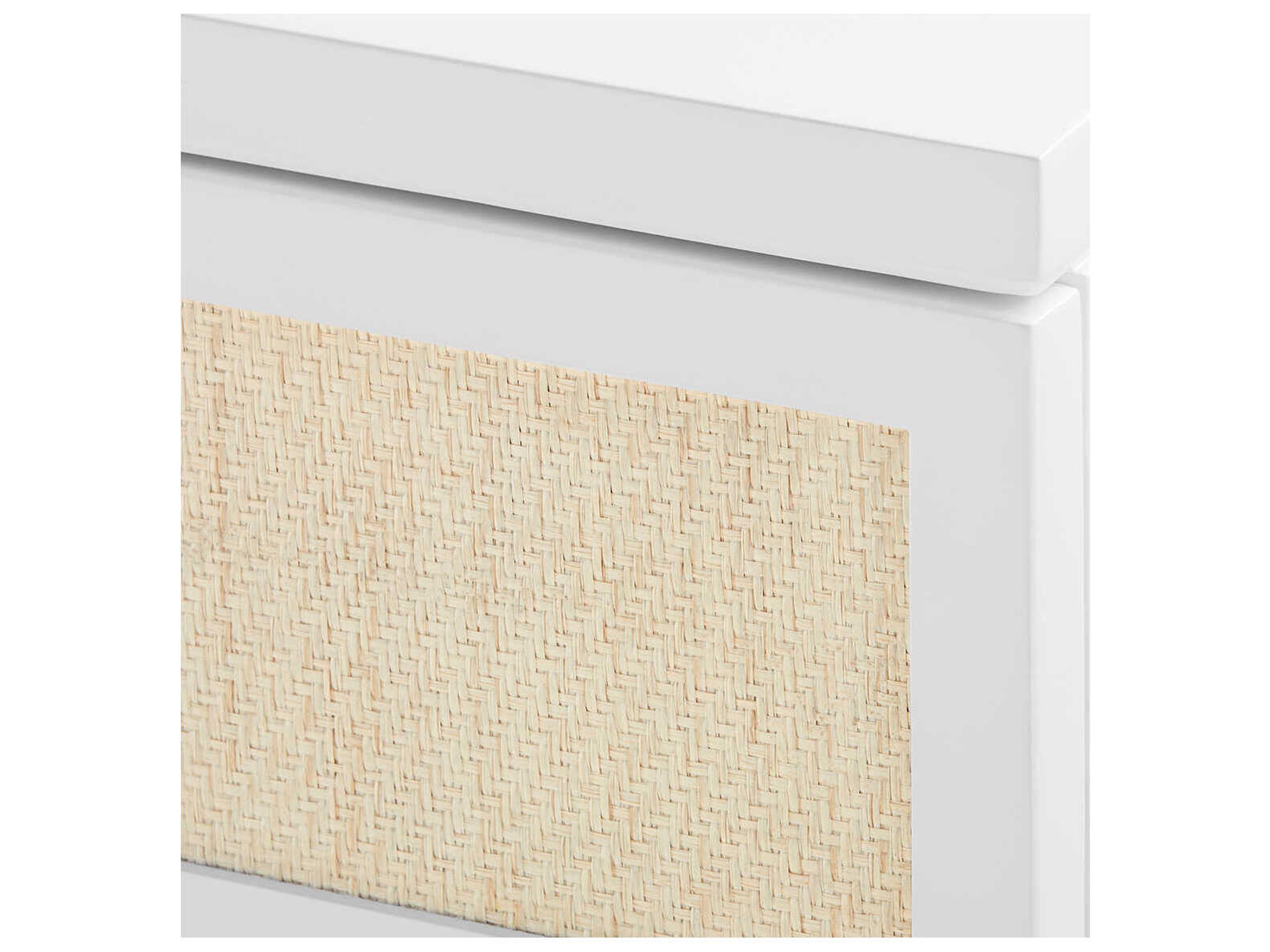 Villa & House Rectangular Wood Vanilla End Table