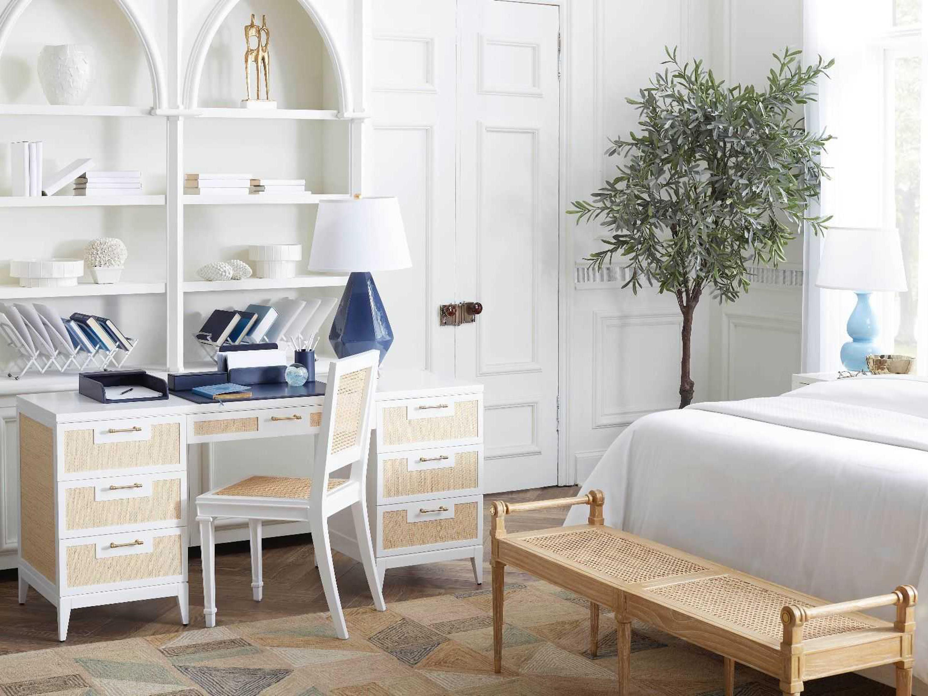 Villa & House Astor Vanilla White Secretary Desk