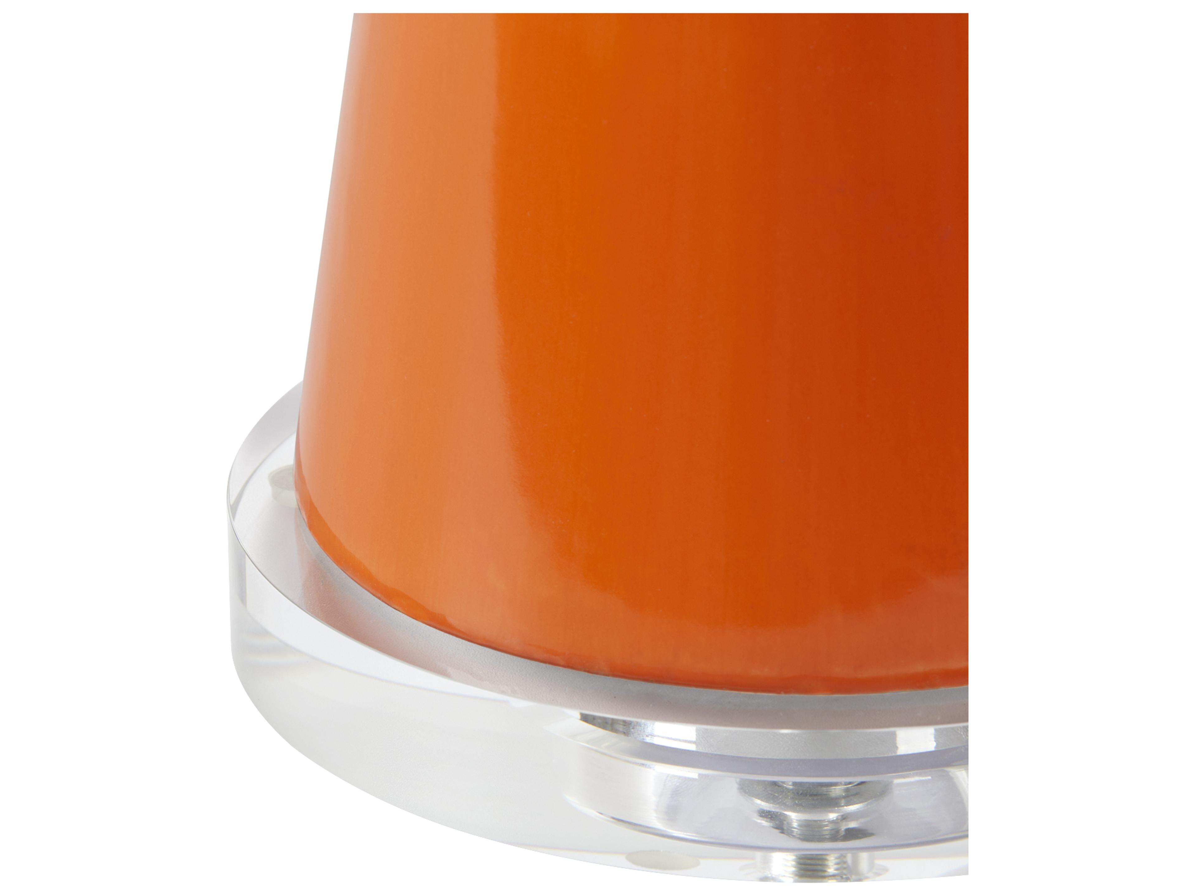 Villa & House Astrid Carnelian Orange Buffet Lamp