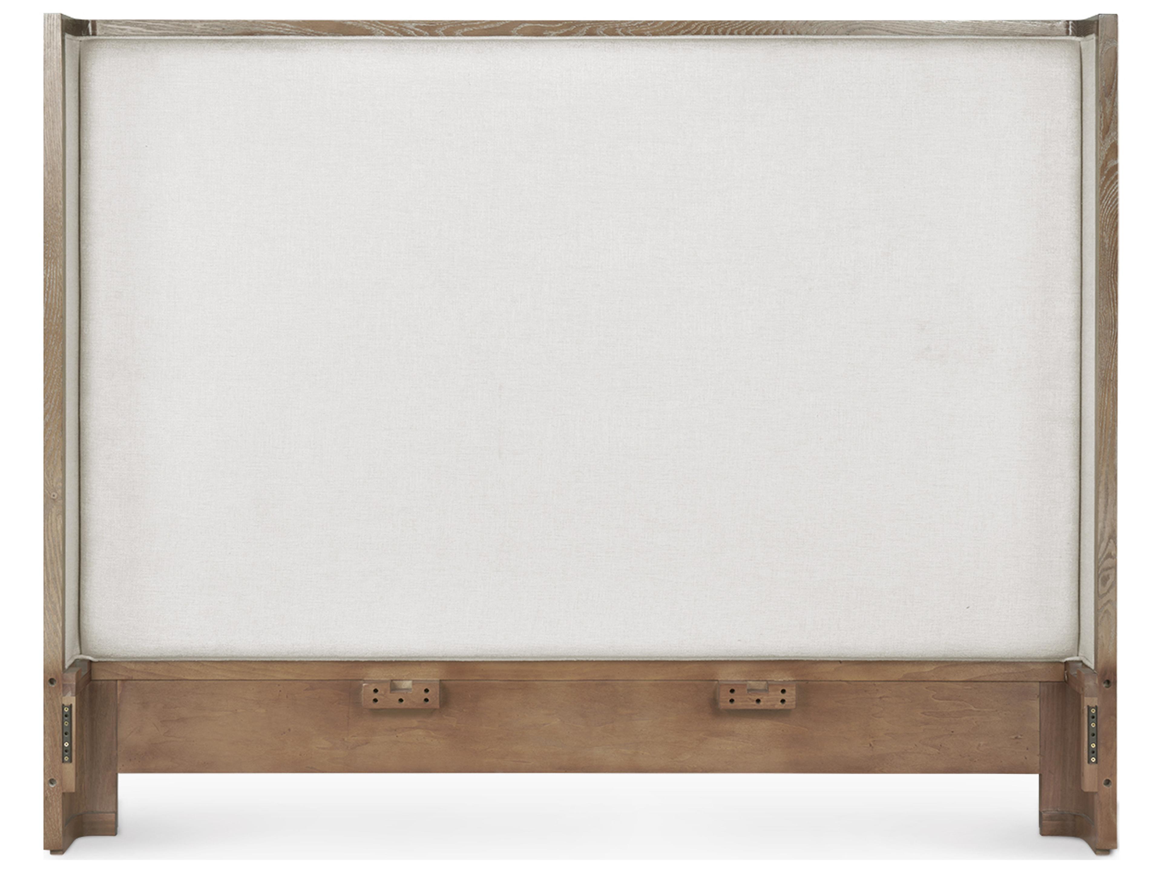 Villa & House Atlas Soft Glow Oak Wood King Platform Bed