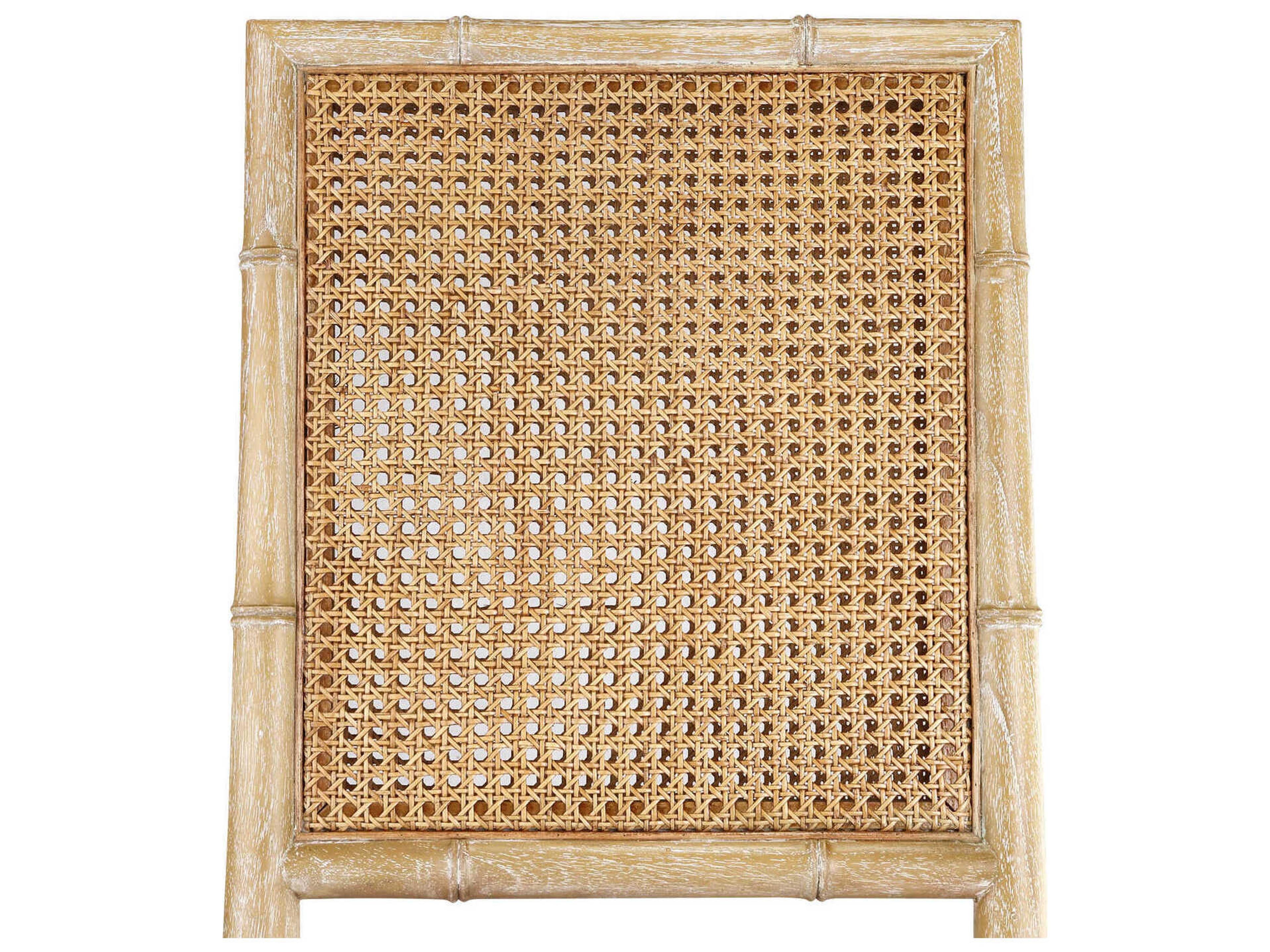 Villa & House Mahogany Wood Natural Upholstered Side Dining Chair