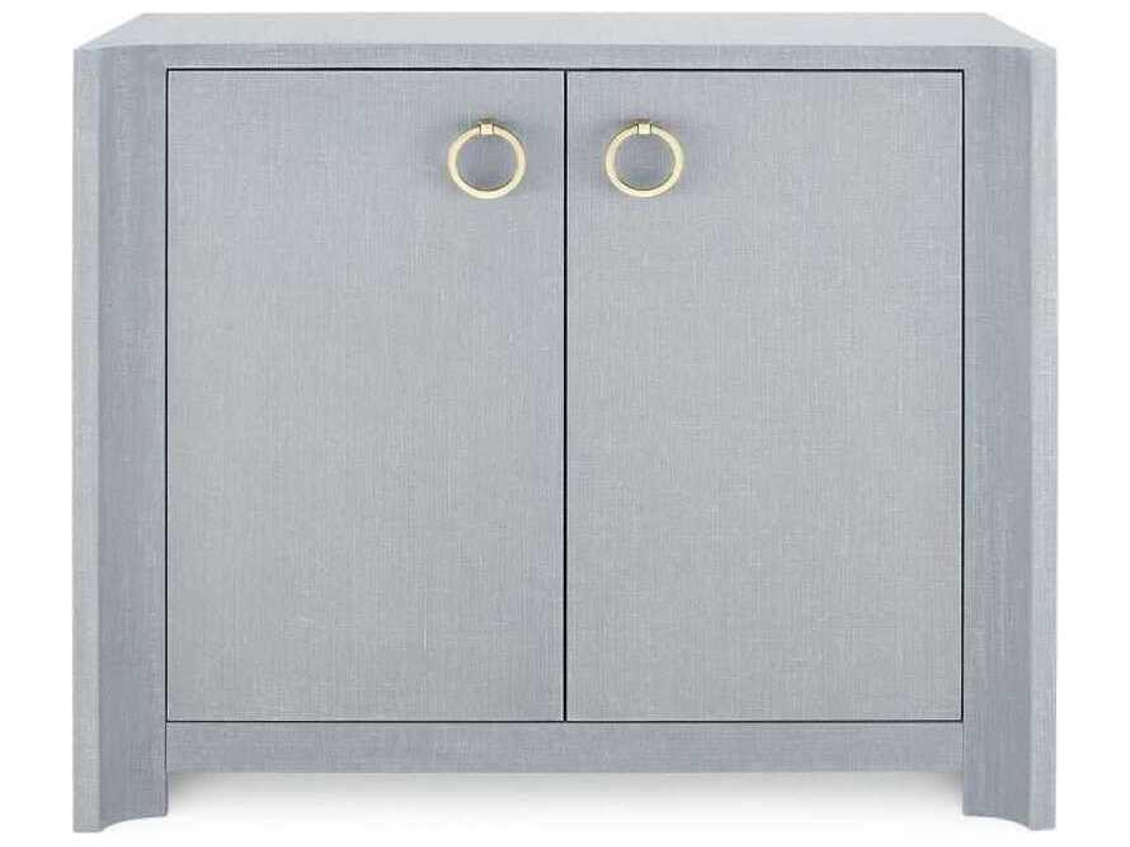 Villa & House Washed Winter Gray Brown Accent Chest