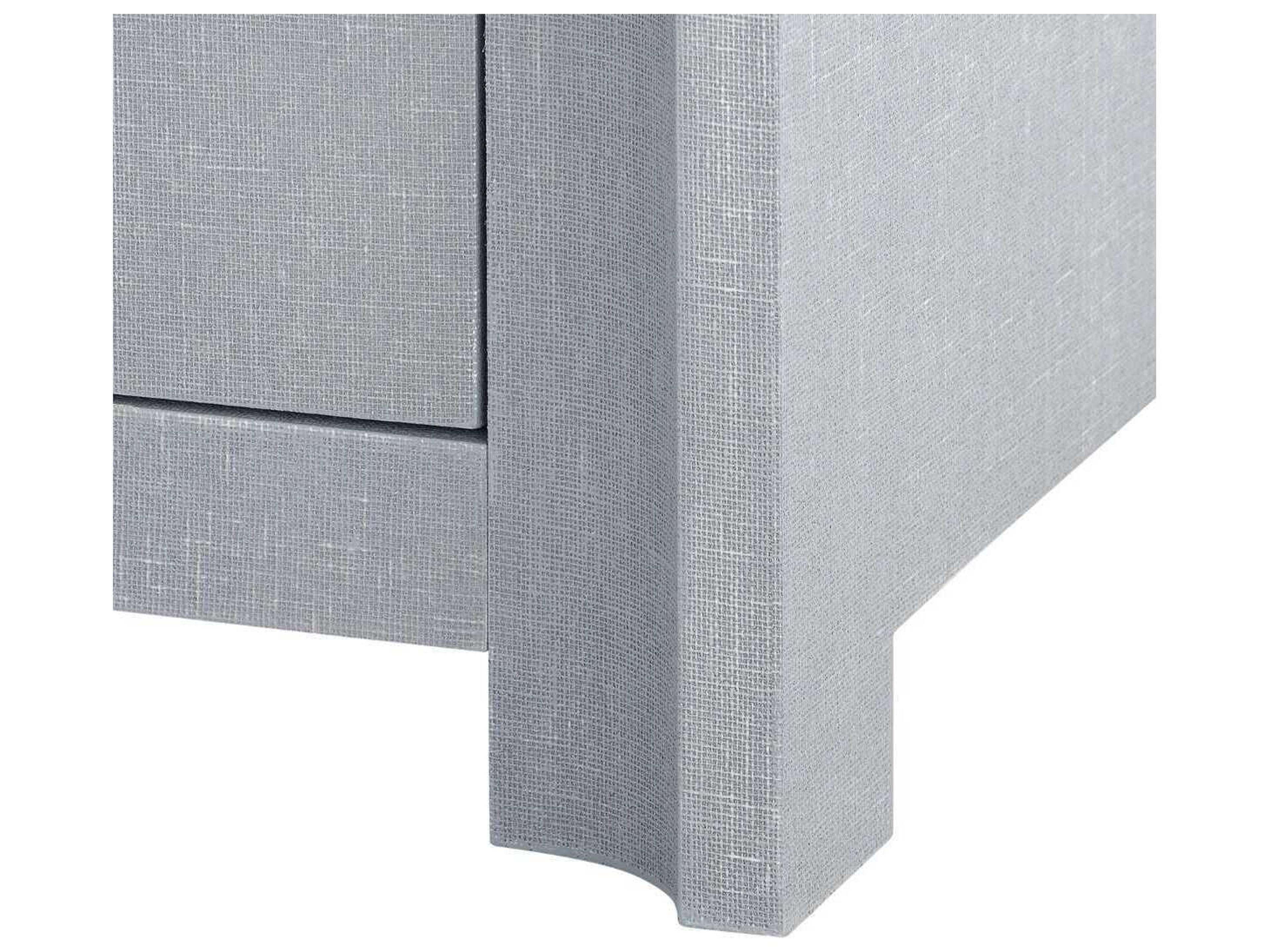 Villa & House Washed Winter Gray Brown Accent Chest