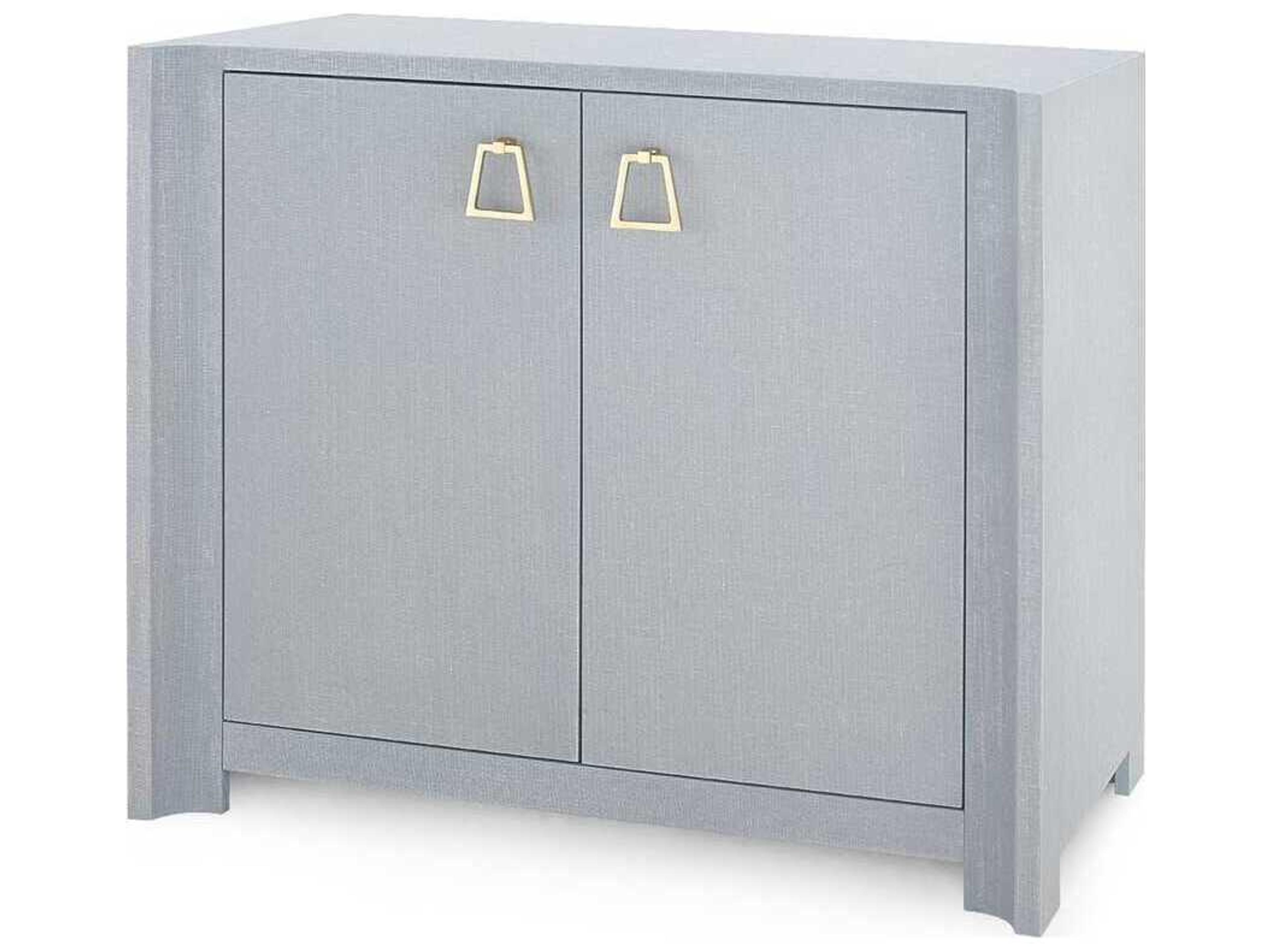 Audrey Washed Winter Gray Accent Chest