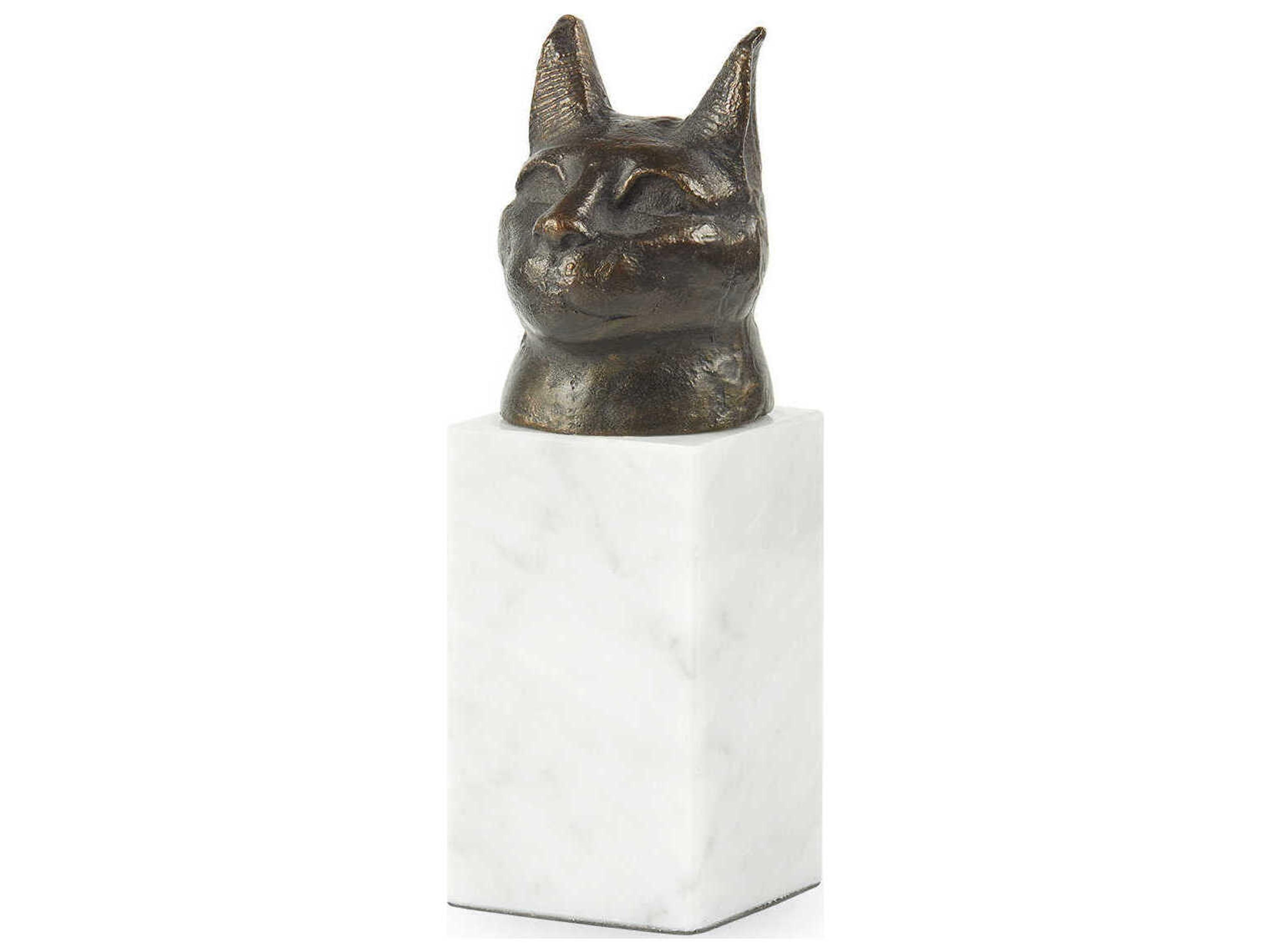 Villa & House Bastet Bronze Sculpture