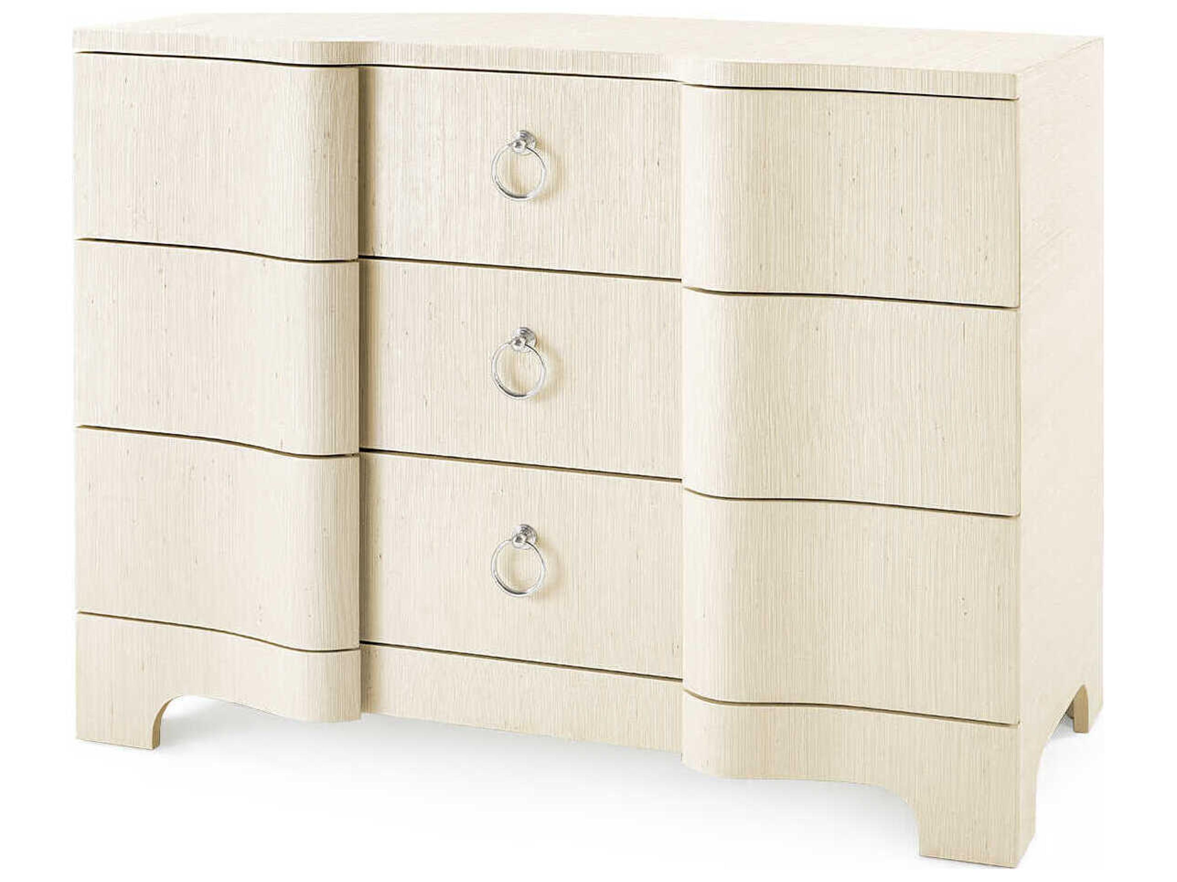 Bardot Large 3-Drawers Natural Dresser