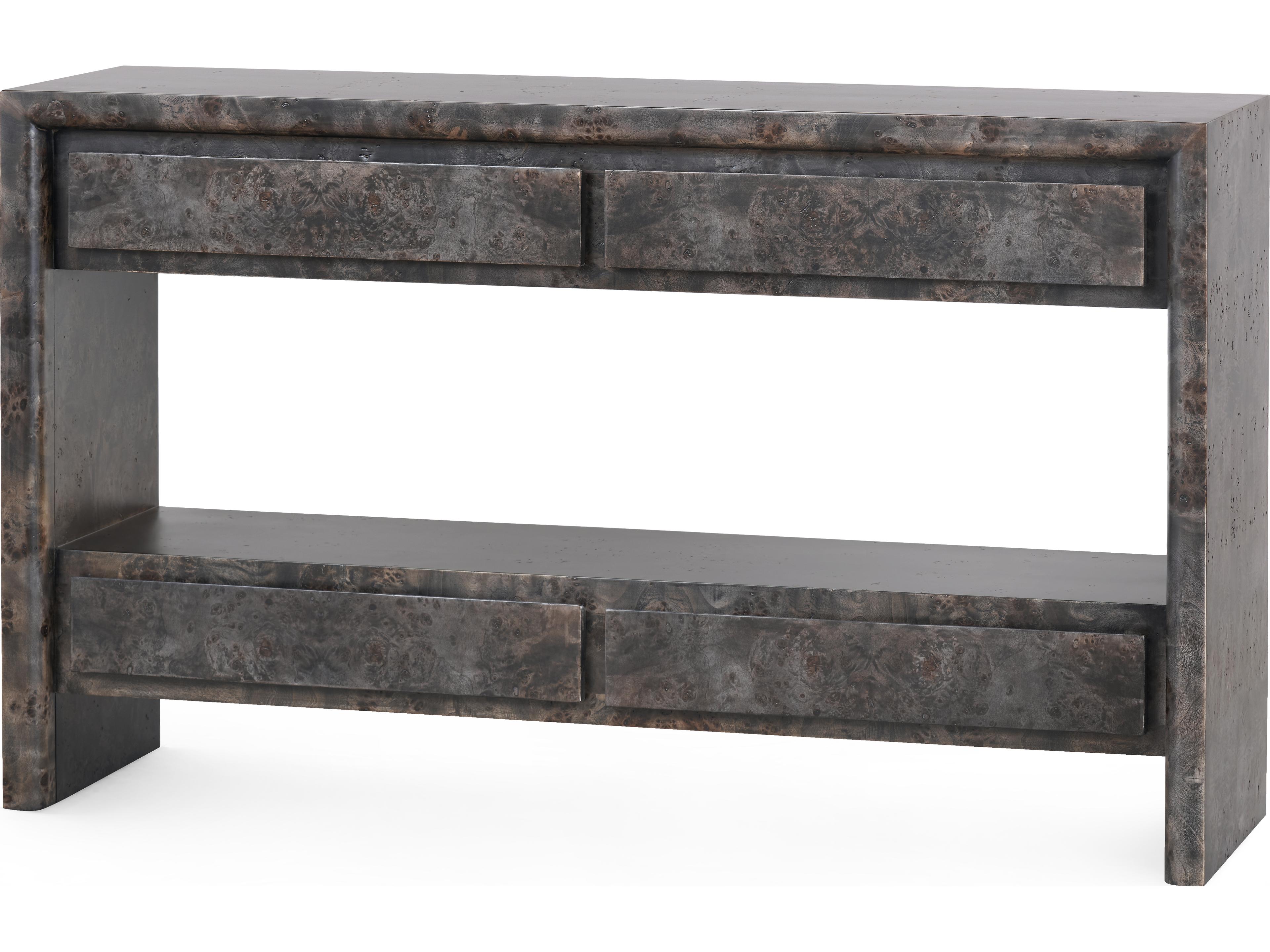 Beatrice Rectangular Wood Console Table