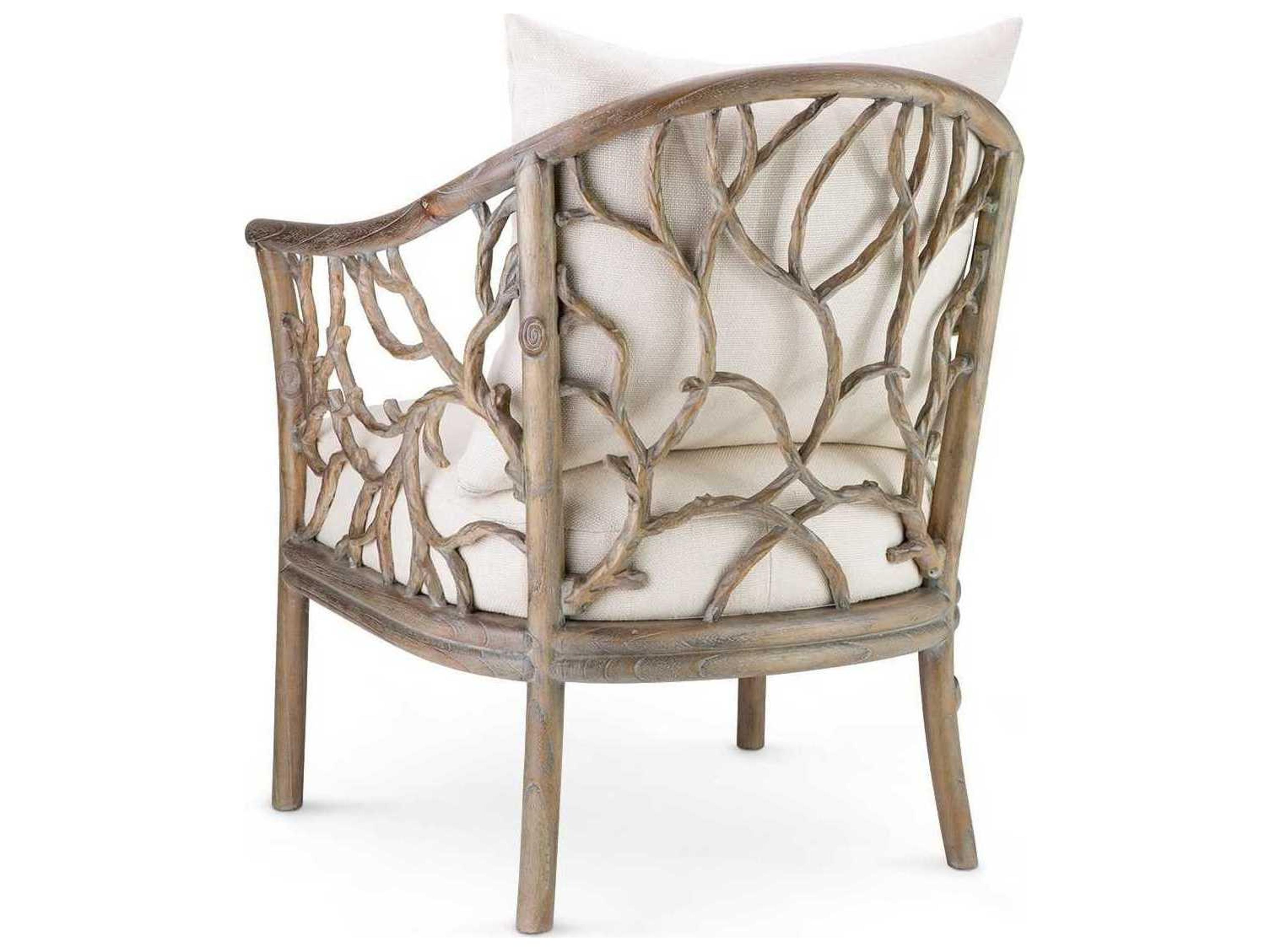Villa & House Bosco Beige Fabric Accent Chair