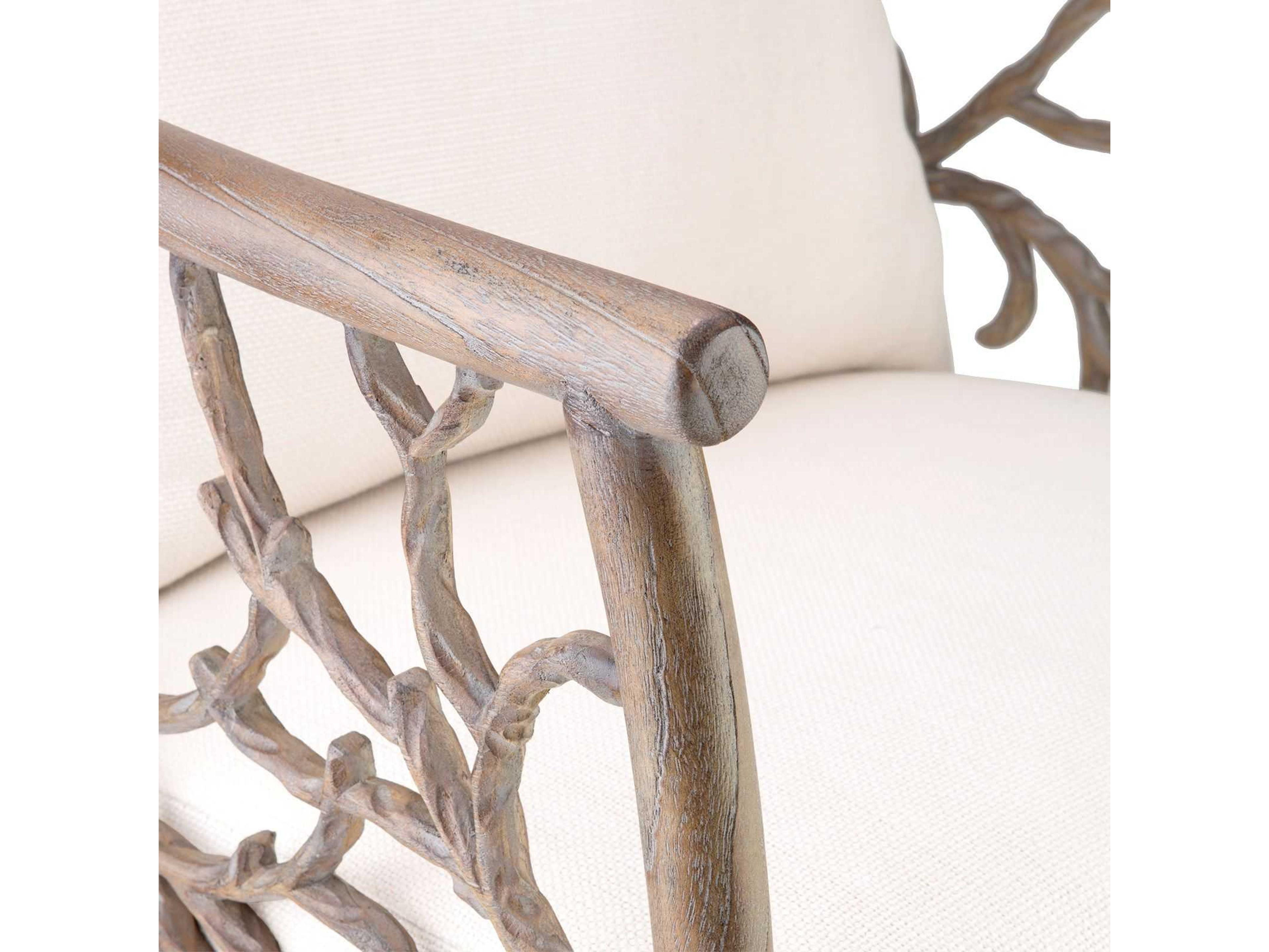 Villa & House Bosco Beige Fabric Accent Chair