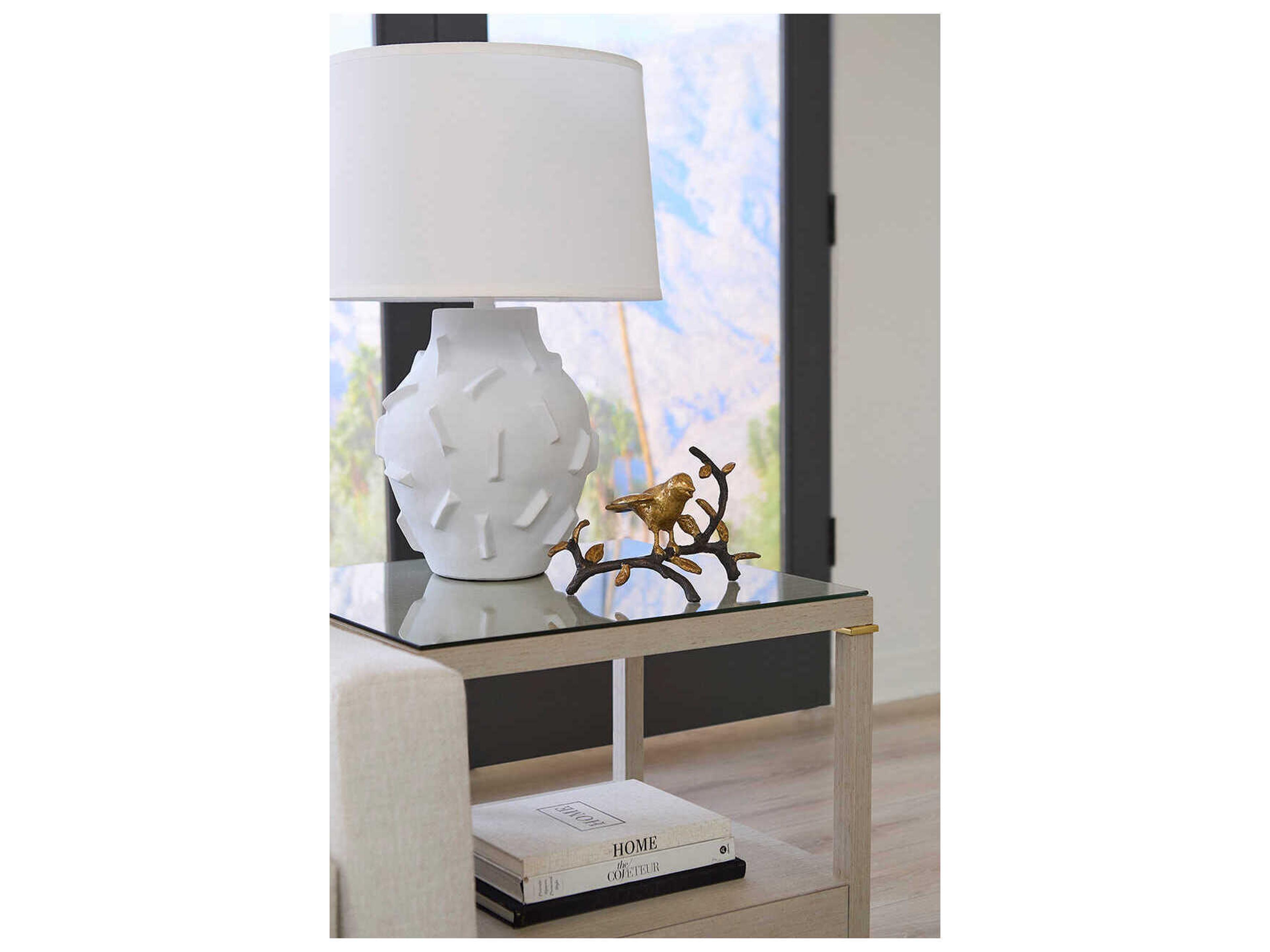 Villa & House Bracque Cool White Table Lamp